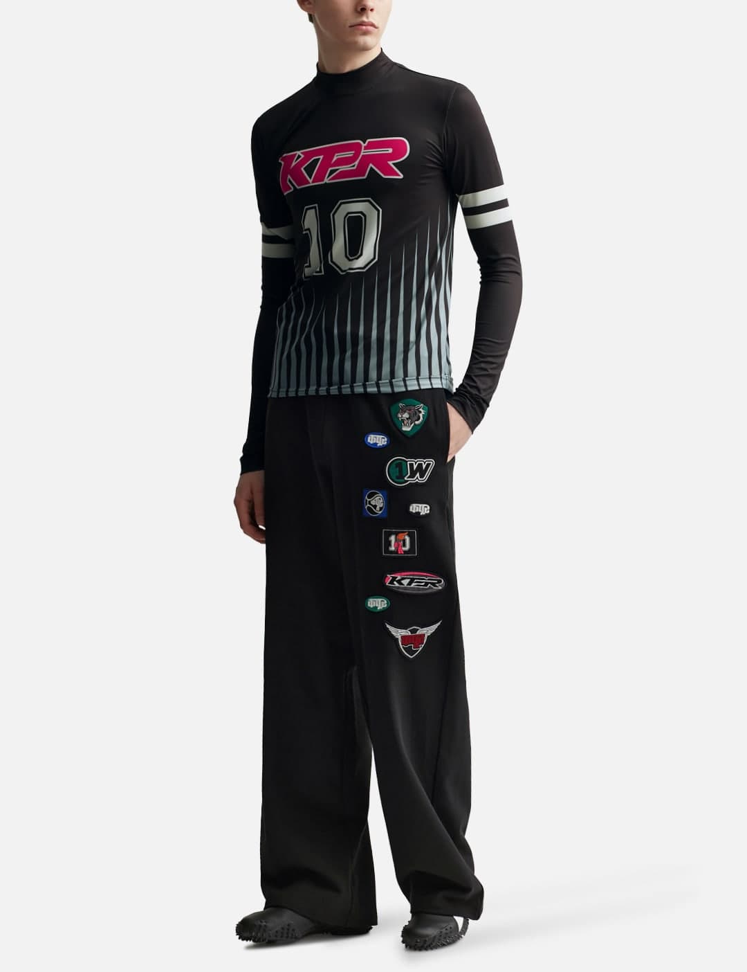 "Racer" Zipped Turtleneck view 5