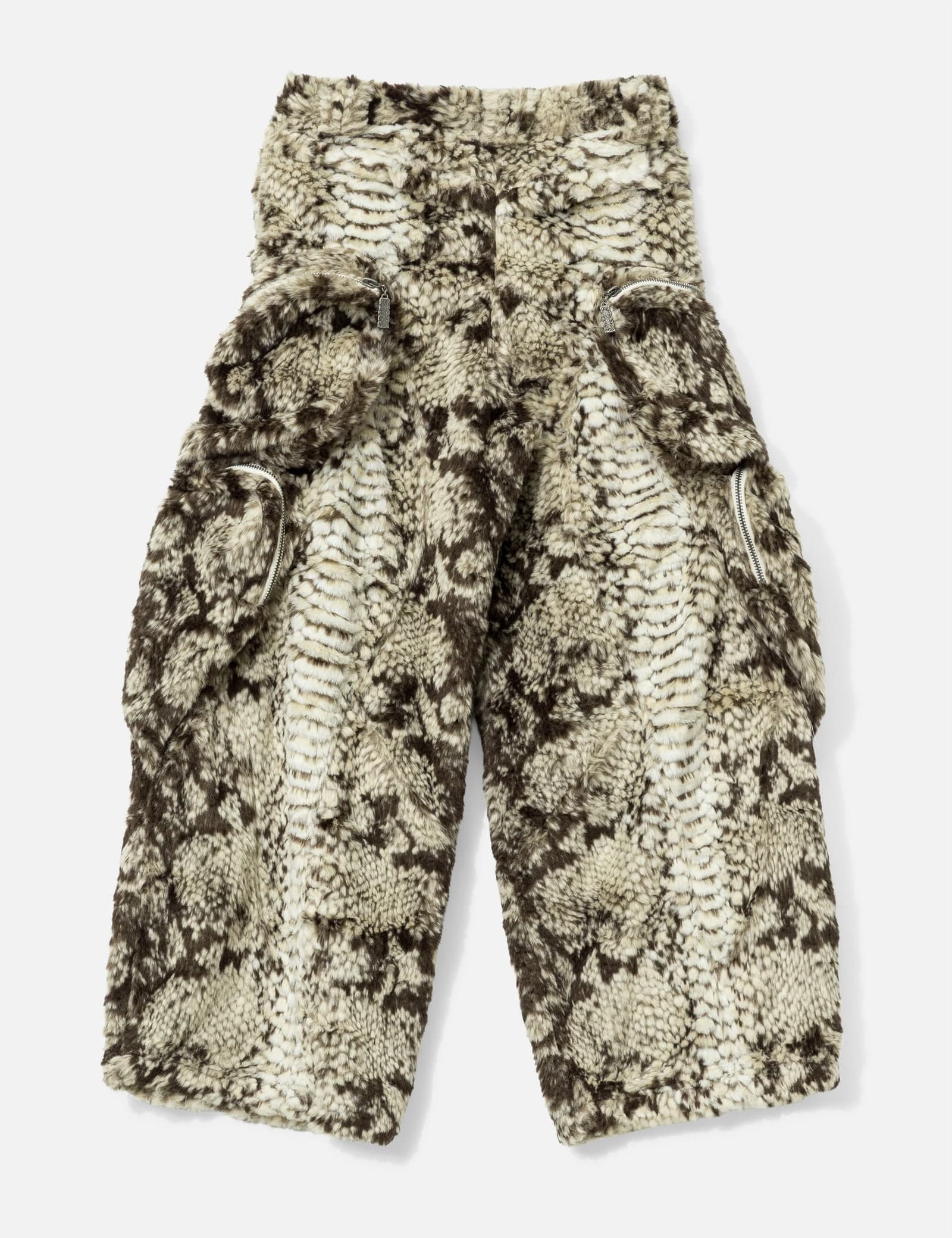 Snakes Pants Faux Fur Pocket Pants view 2