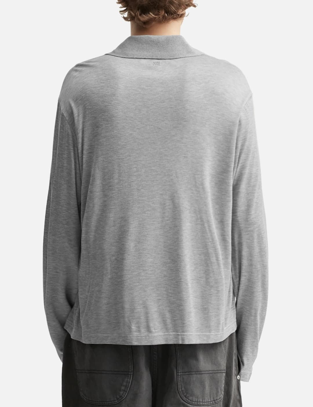 Long Sleeve Polo Shirt view 4