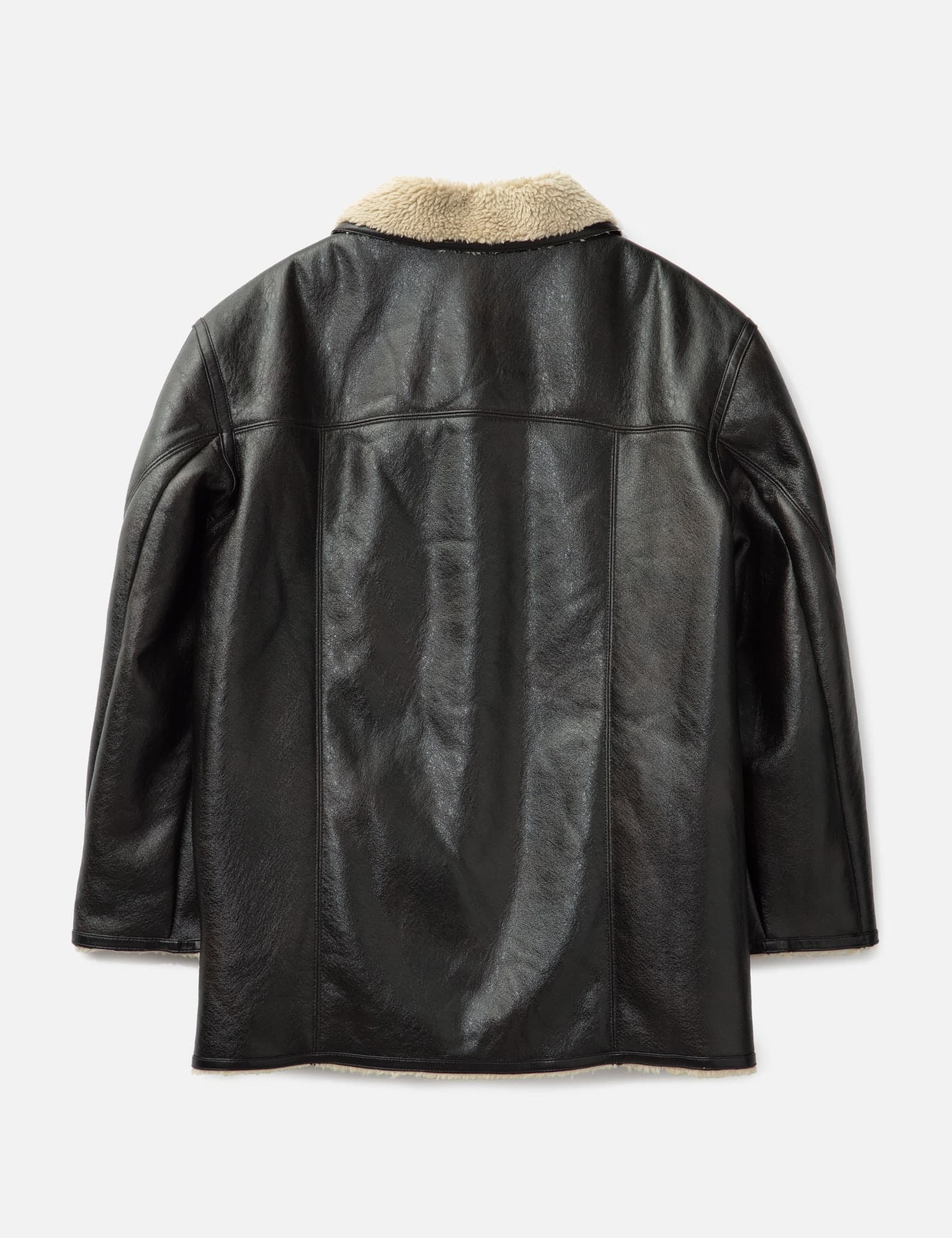 Reversible Fake Shearling Coat view 2