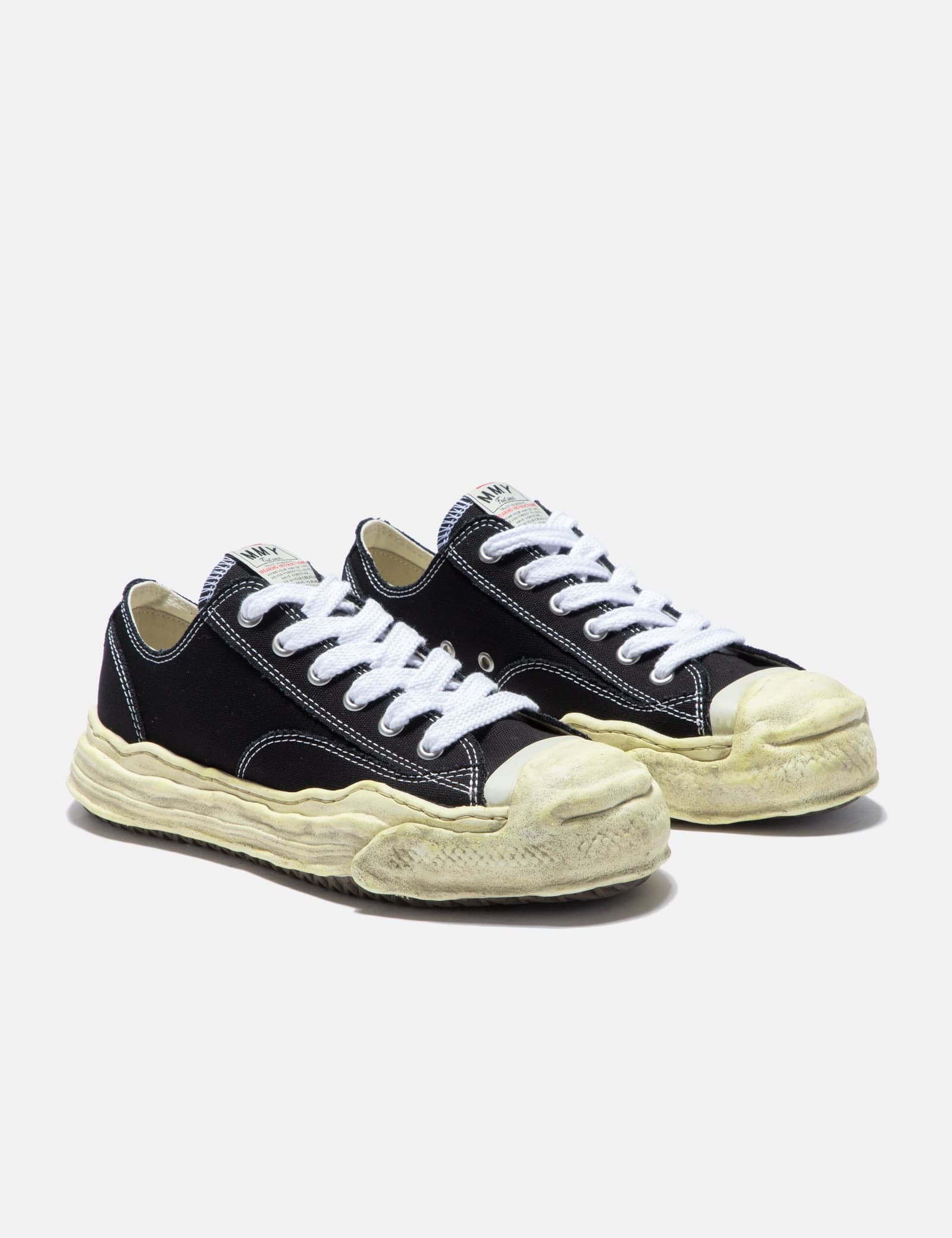 "HANK" OG Sole Garment Dyed Canvas Low-Top Sneaker view 4