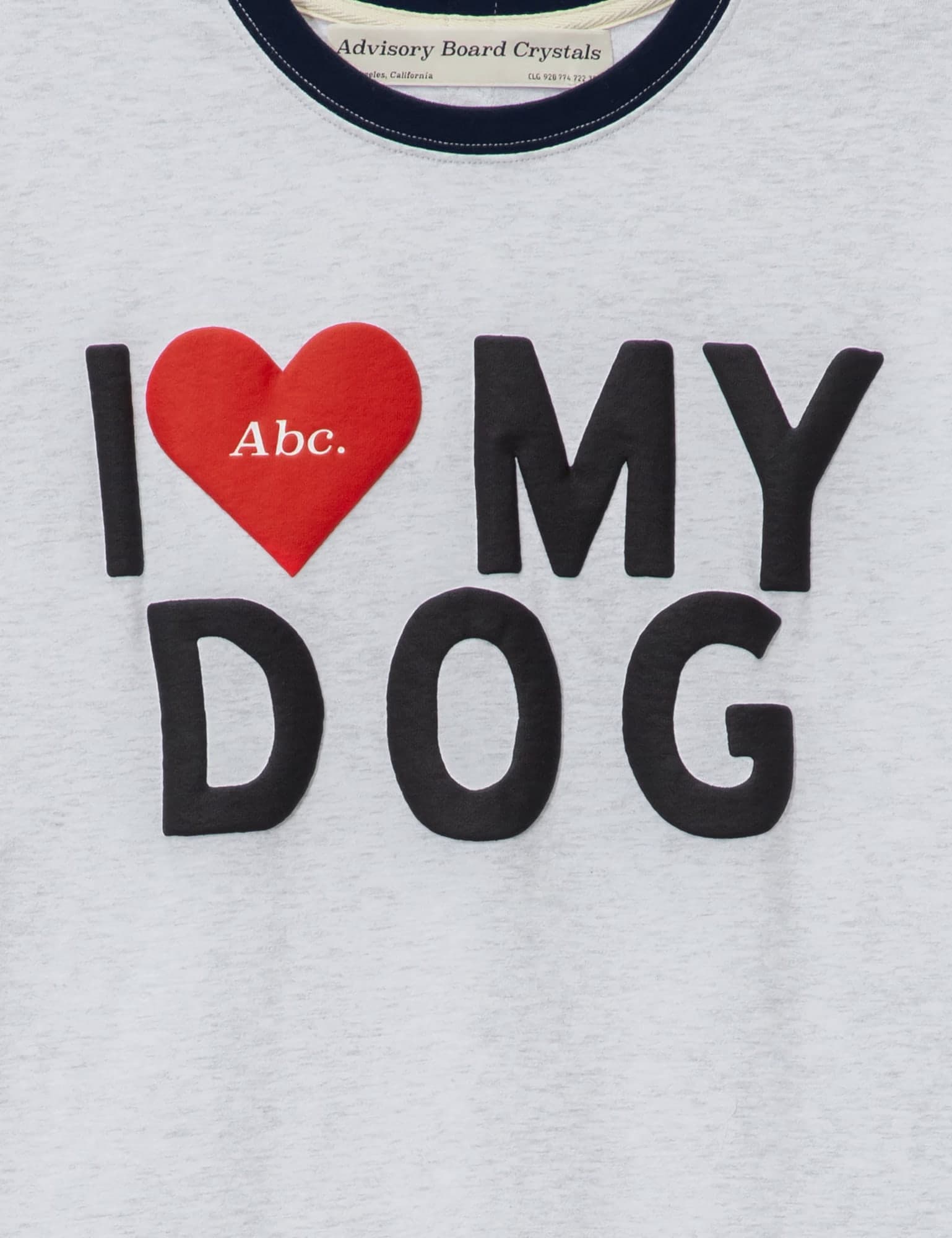 Abc. I Love My Dog Ring T-Shirt view 6