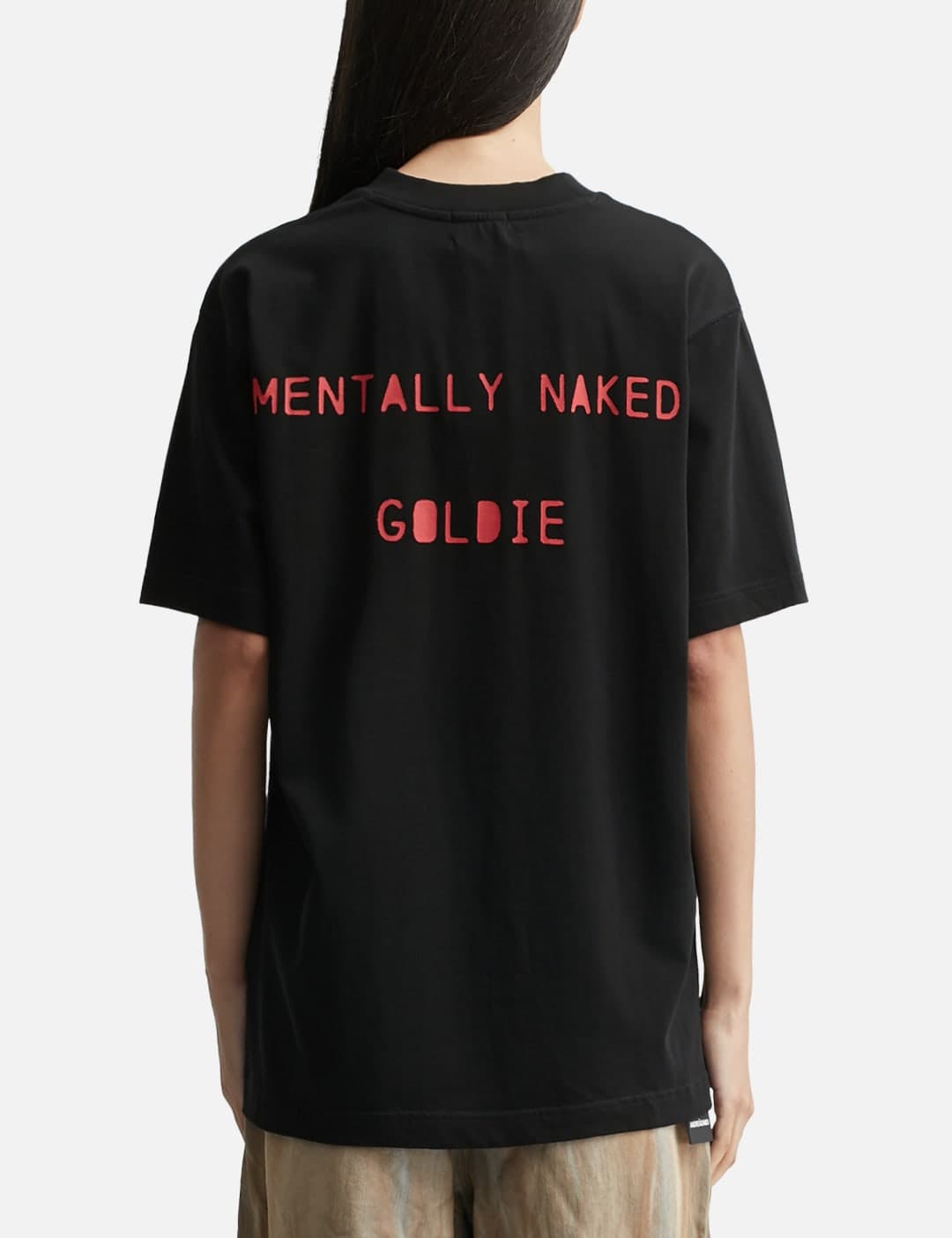 Naked Loner Black T-Shirt view 3