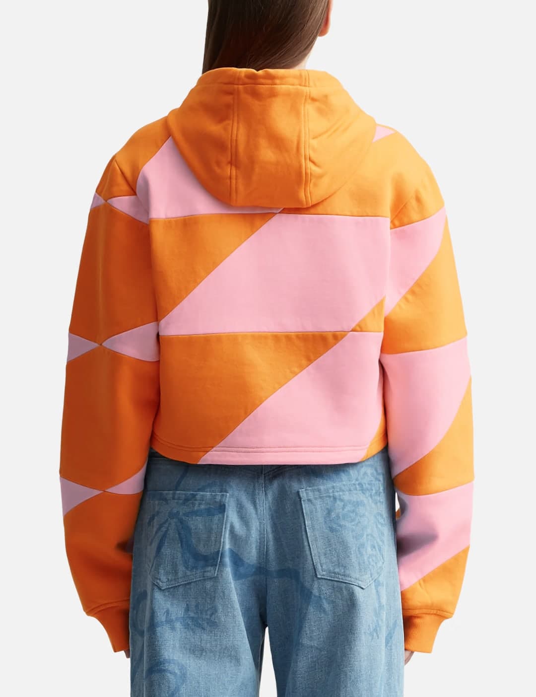 PXL CHECKER PIECING CROP JACKET view 3