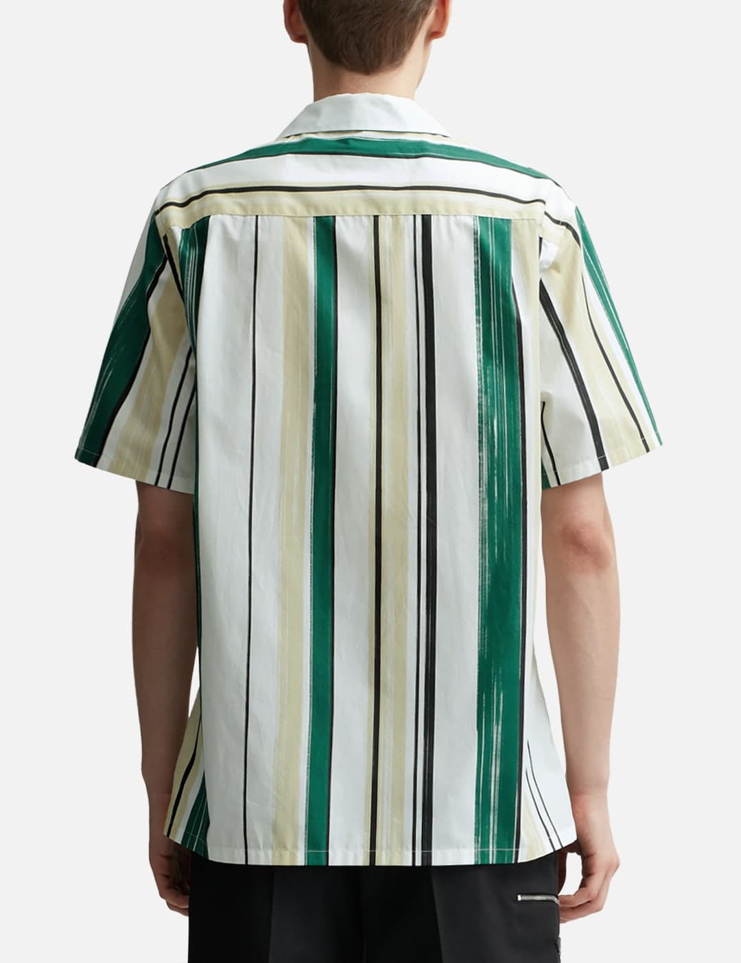 Bowling Shirt With Printed Stripes view 2