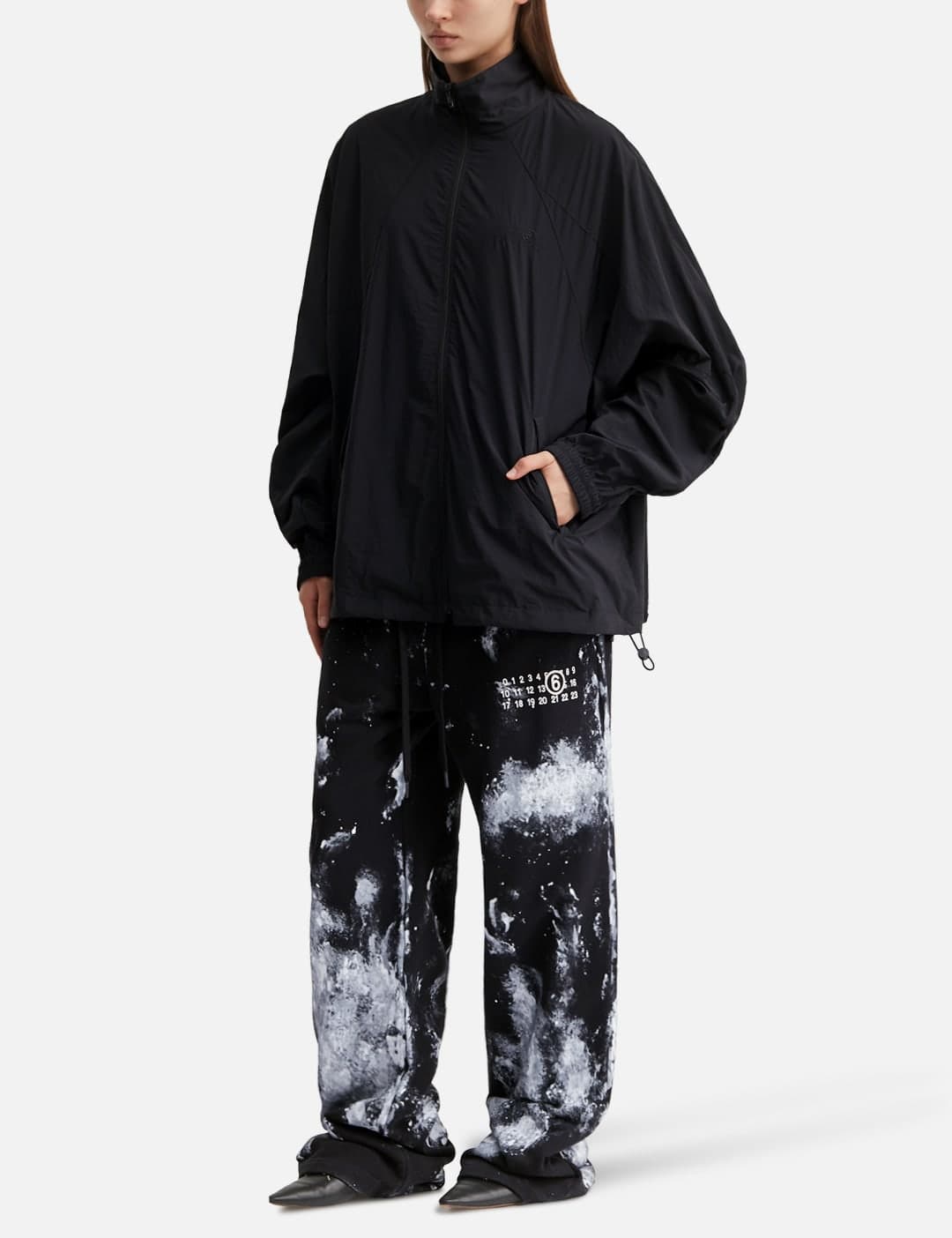 Nylon Windbreaker Jacket view 7
