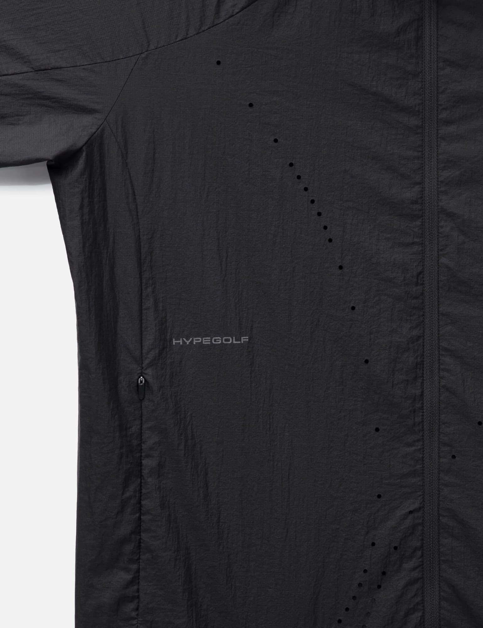 X POST ARCHIVE FACTION (PAF) Perforated Windbreaker view 12