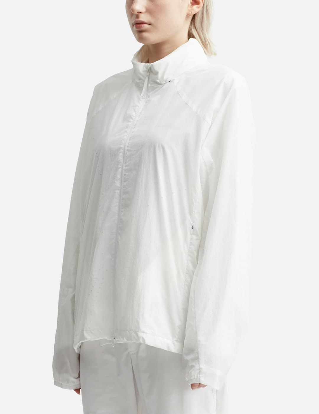 X POST ARCHIVE FACTION (PAF) Perforated Windbreaker view 7