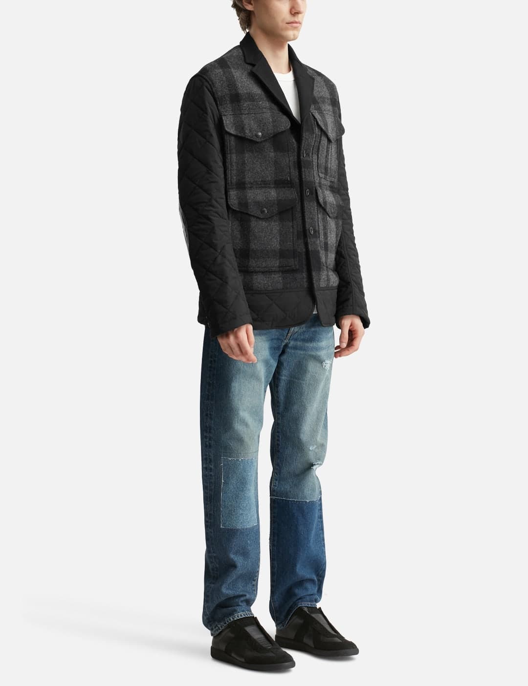 X Filson Checked Quilted Coat view 5