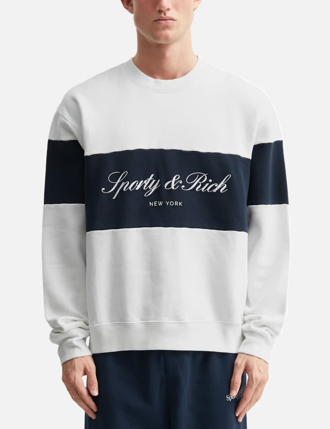 Signature Logo Block Crewneck view 5