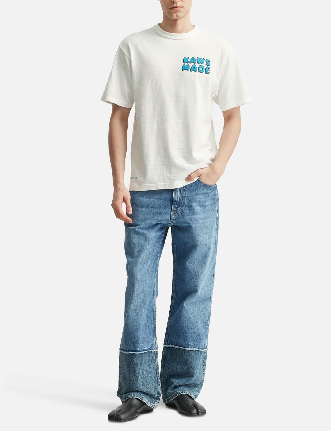Kaws X Human Made X Hypebeast 20th Anniversary T-Shirt view 5