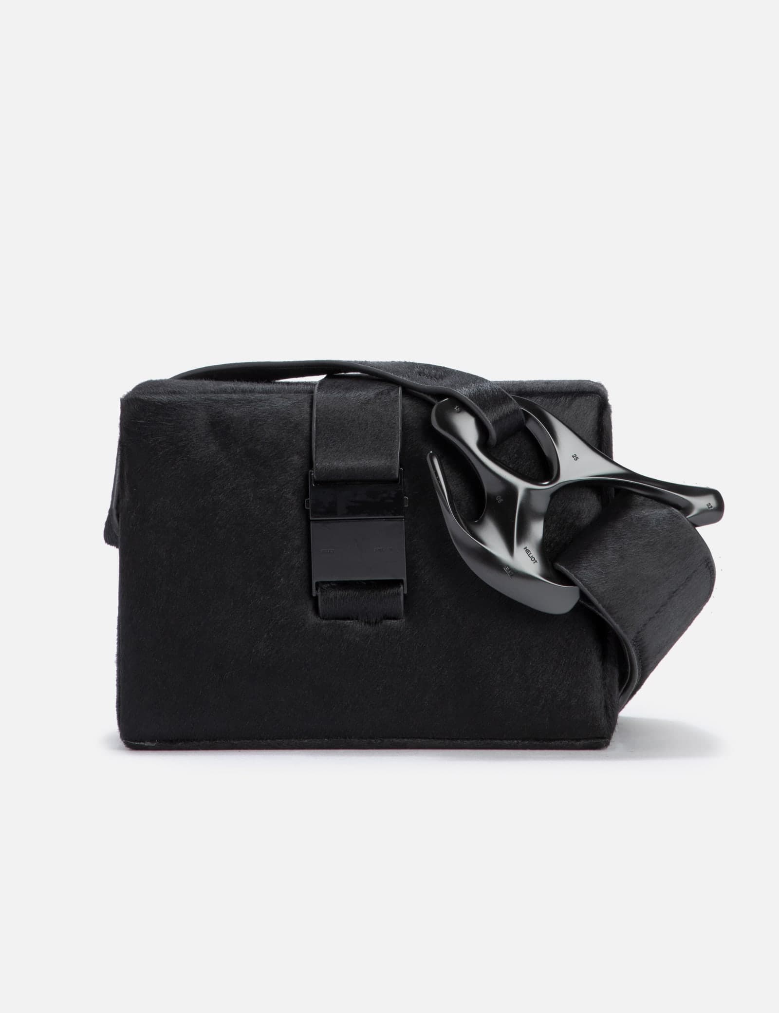 PONY HAIR SOLELY BOX BAG view 5