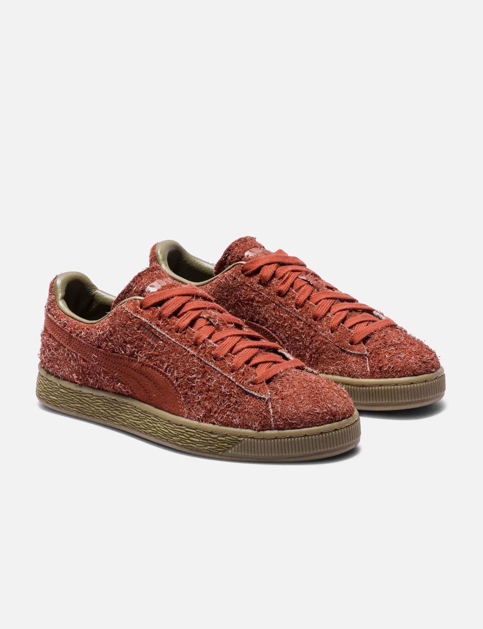 X Daniëlle Cathari Suede Fuzzy Sneakers view 4