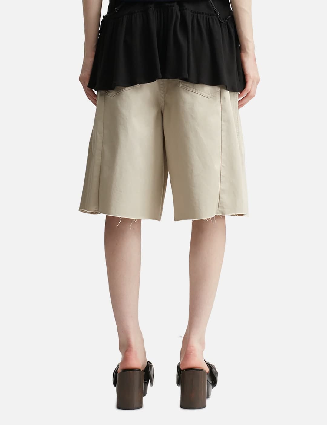 Tuck Bermuda Shorts view 4