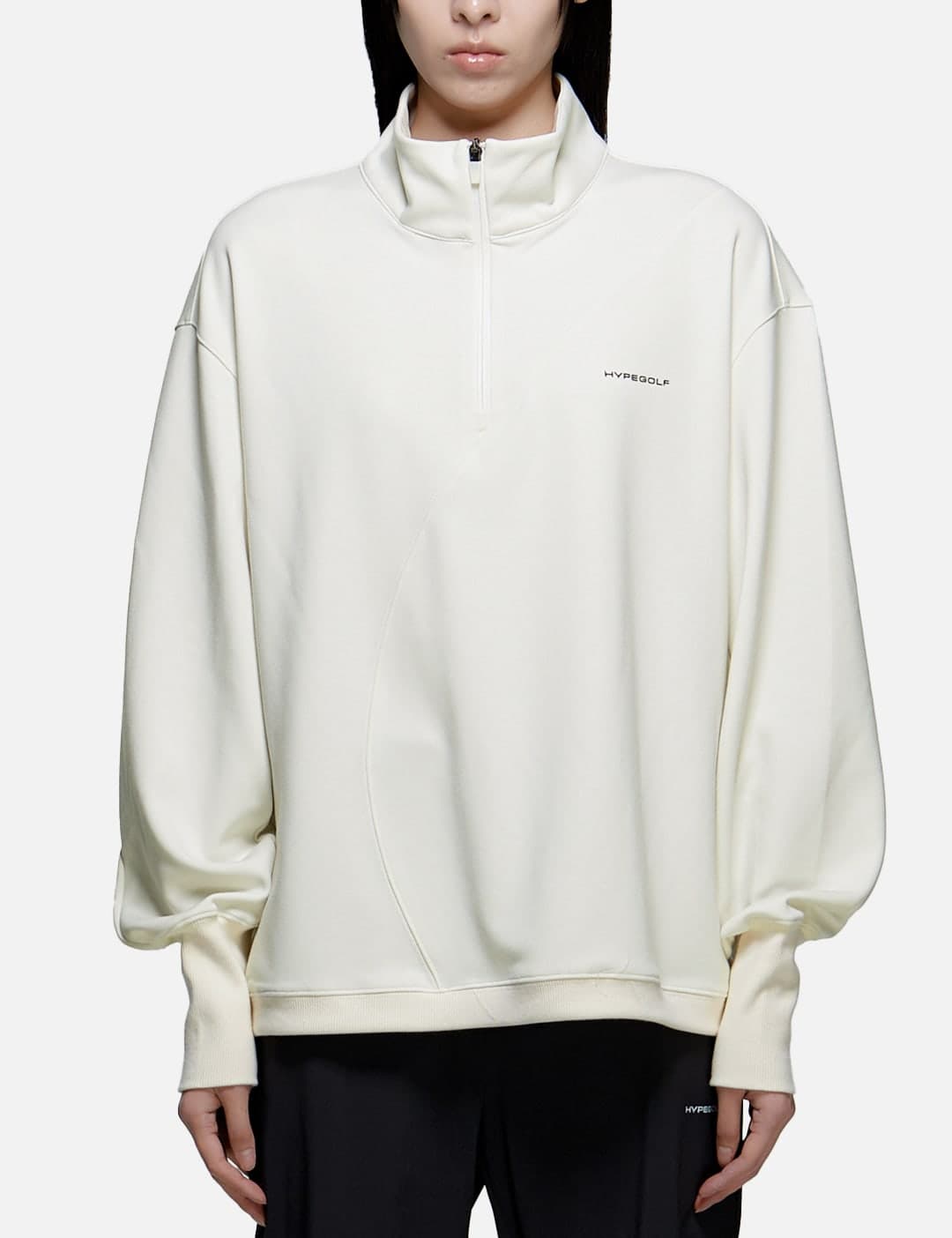 X POST ARCHIVE FACTION (PAF) Half-Zip Sweatshirt view 4