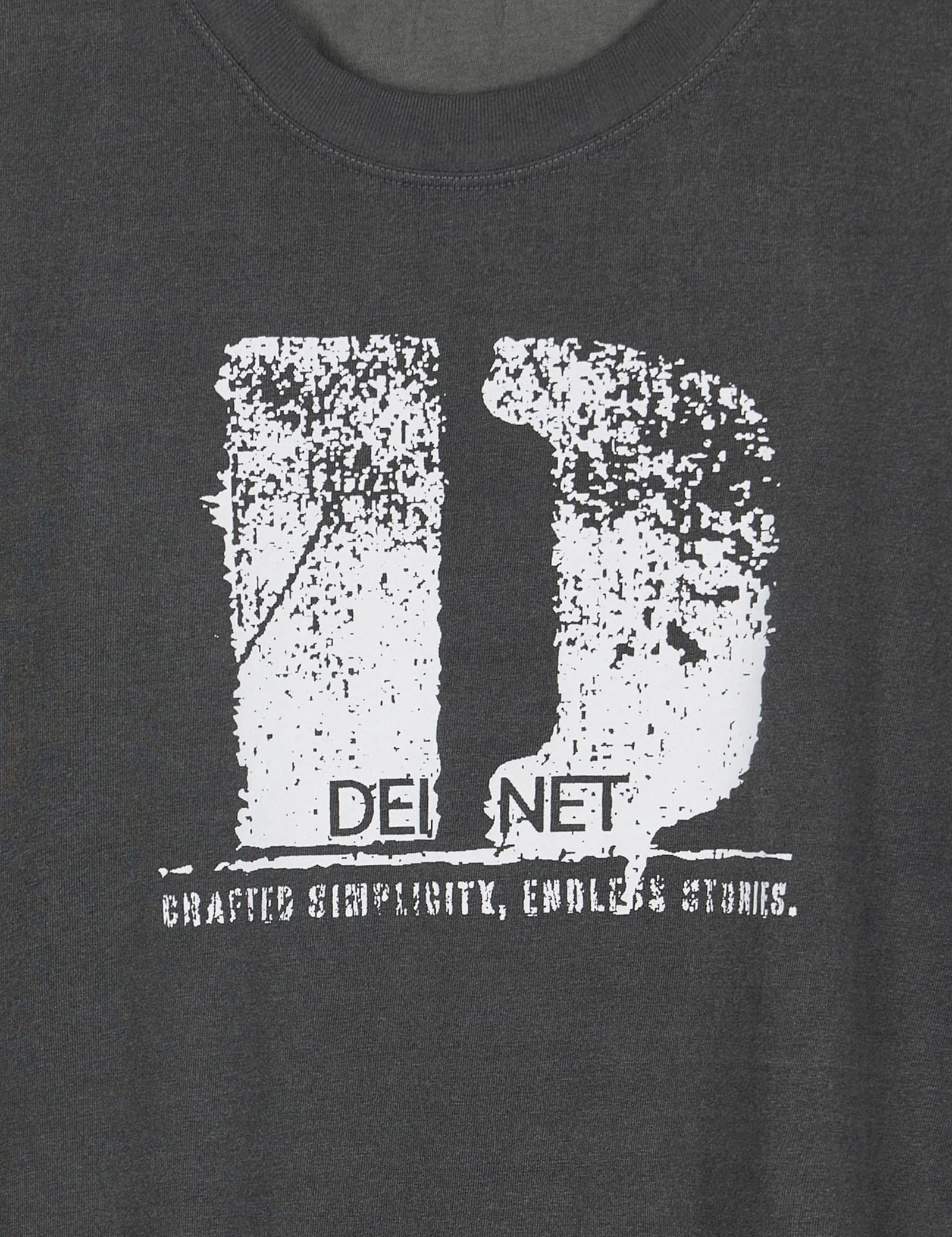 D Accent Crack Logo T-Shirts view 7