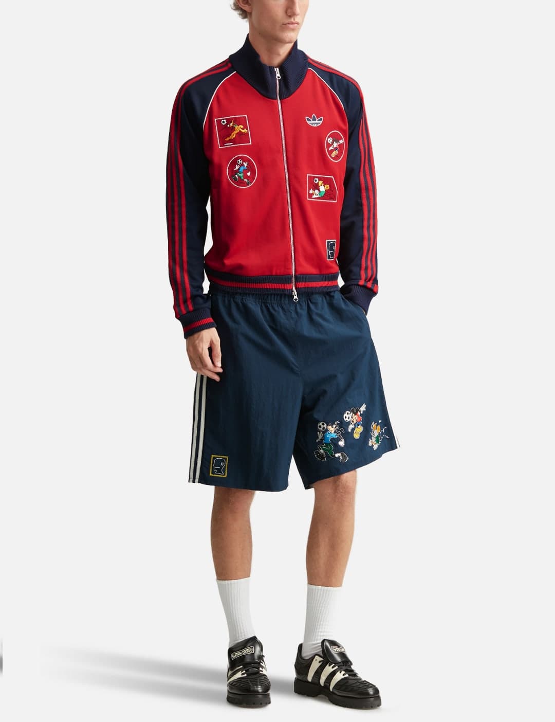 Brain Dead X Disney X Adidas Originals Tracktop view 4