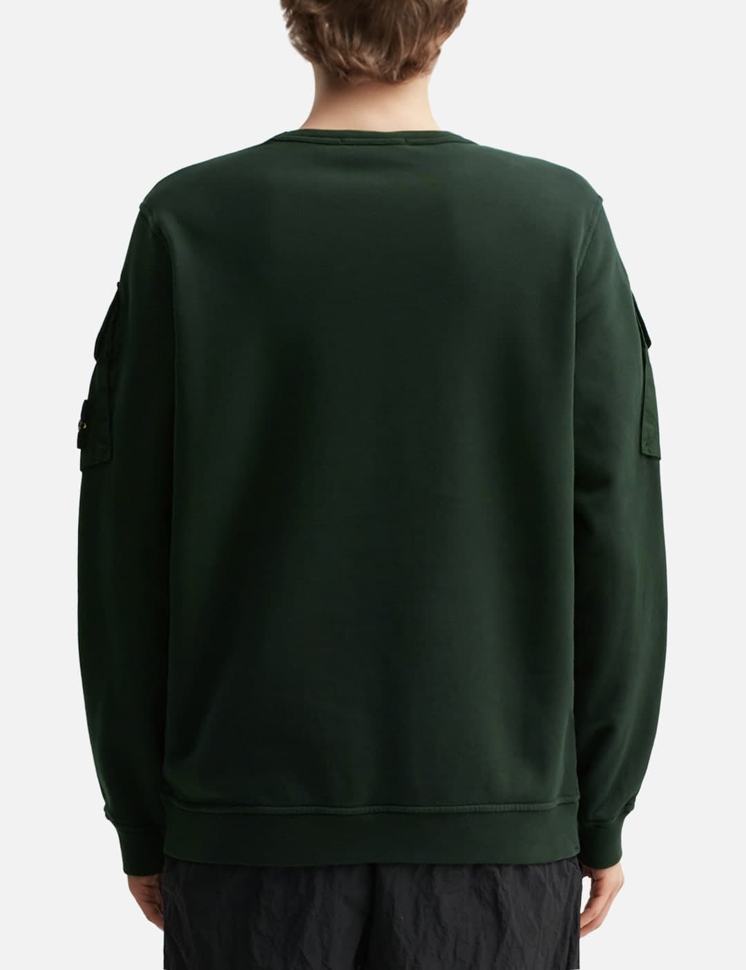 Brushed Organic Cotton Fleece Sweatshirt view 4