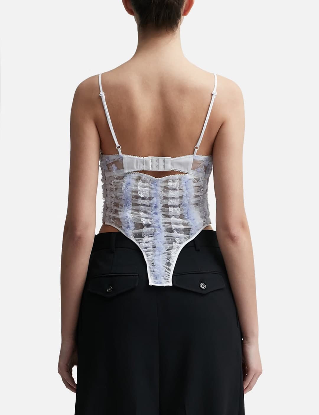 Lace Corset Top view 3