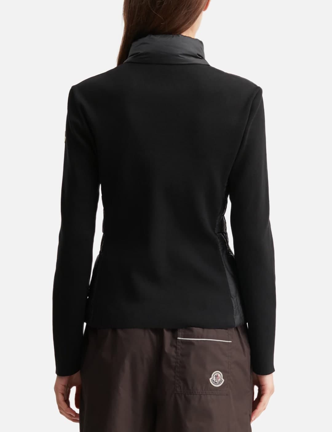 Cotton Padded Zip-Up Cardigan view 3