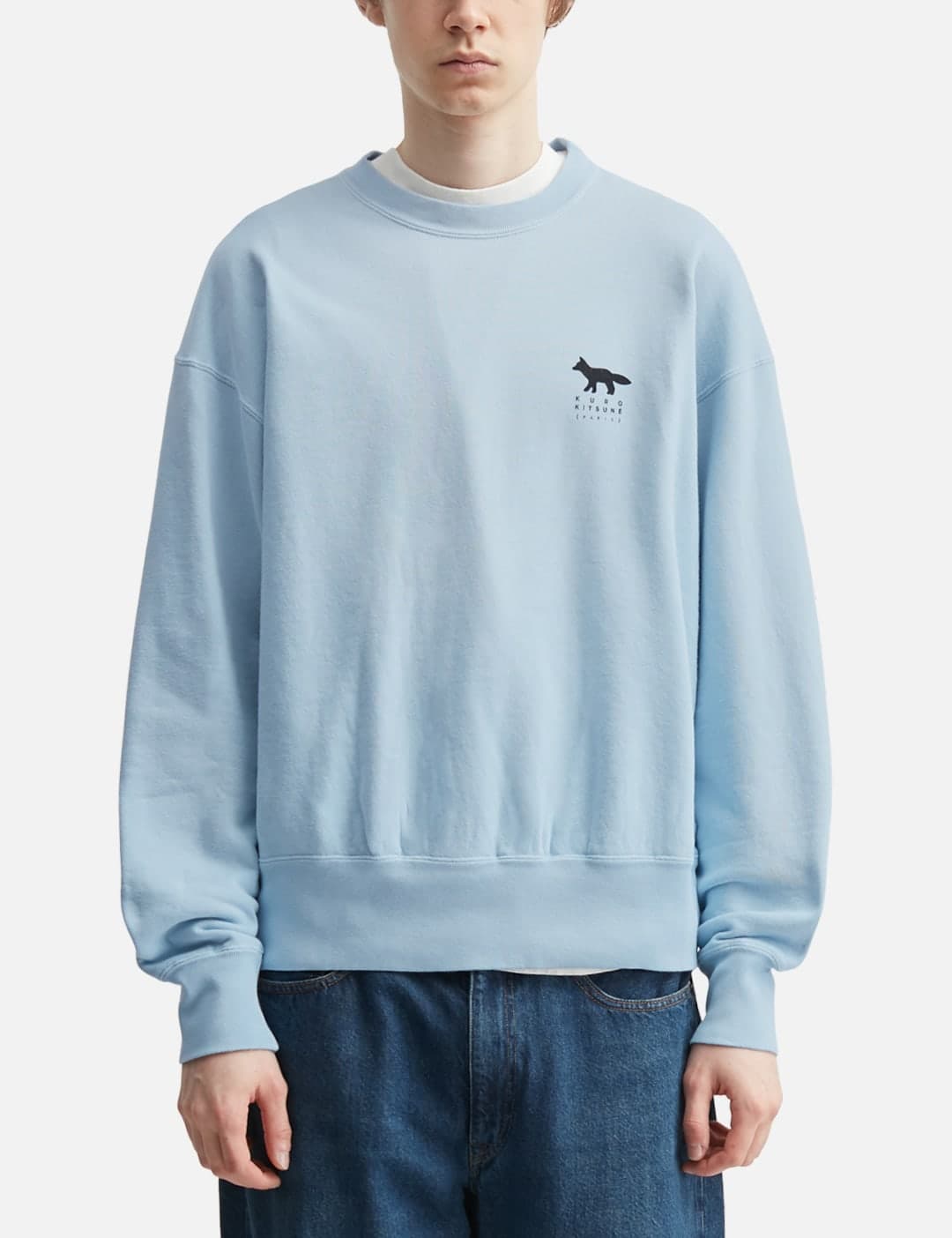 Kitsuné X Kuro Sunfaded Fox Sweat Shirt view 2