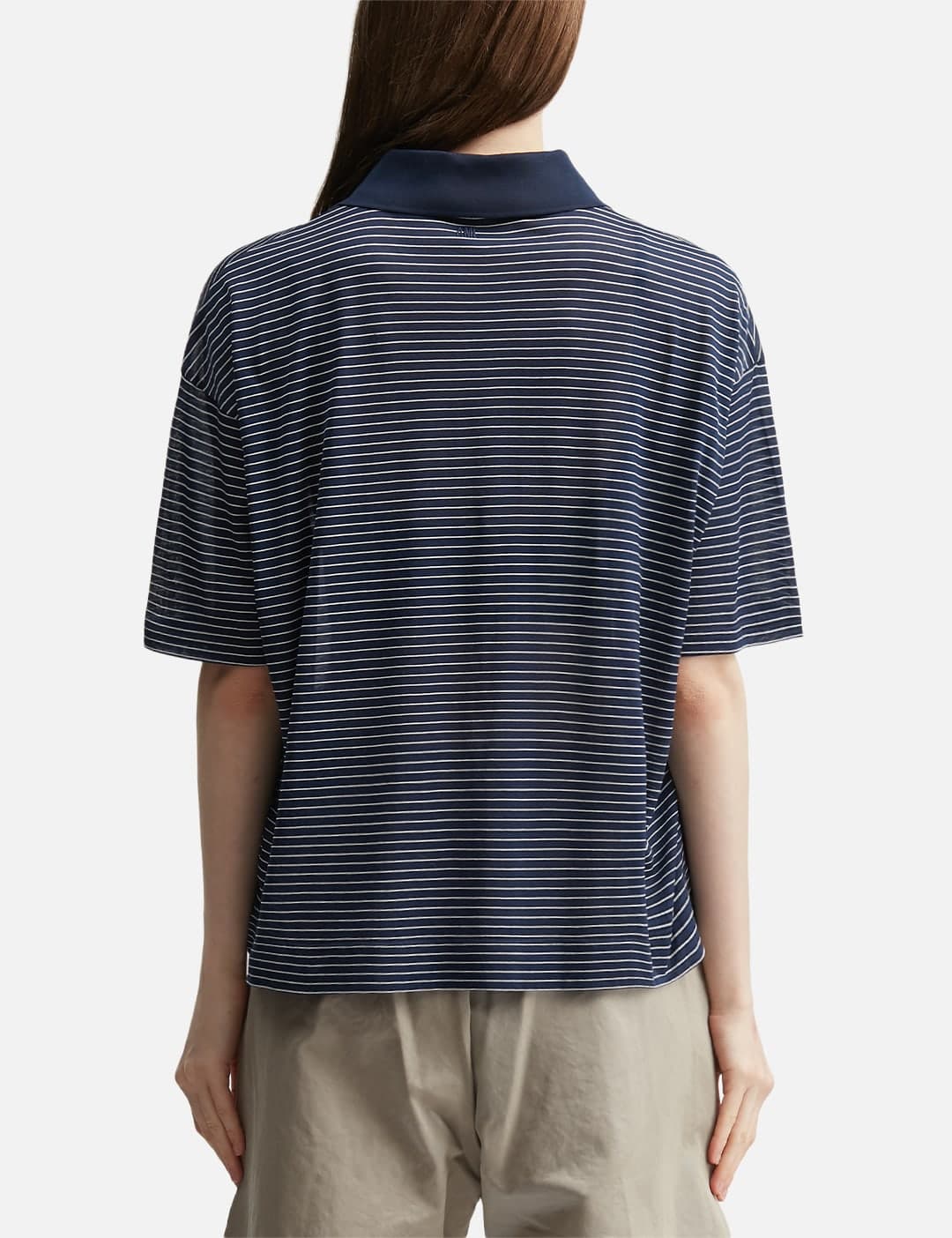 Cotton Striped Ami De Coeur Polo view 2