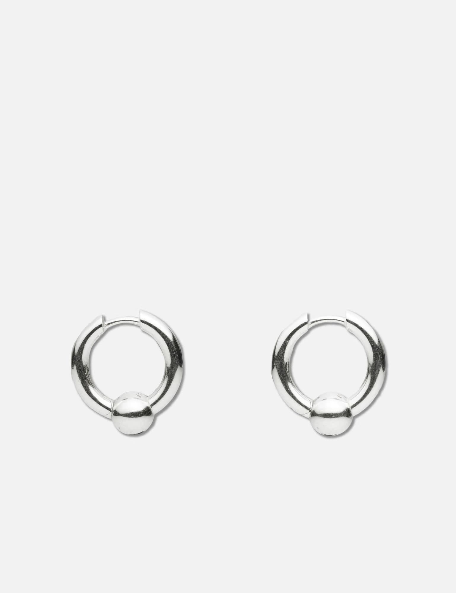 One Ball Earrings view 2