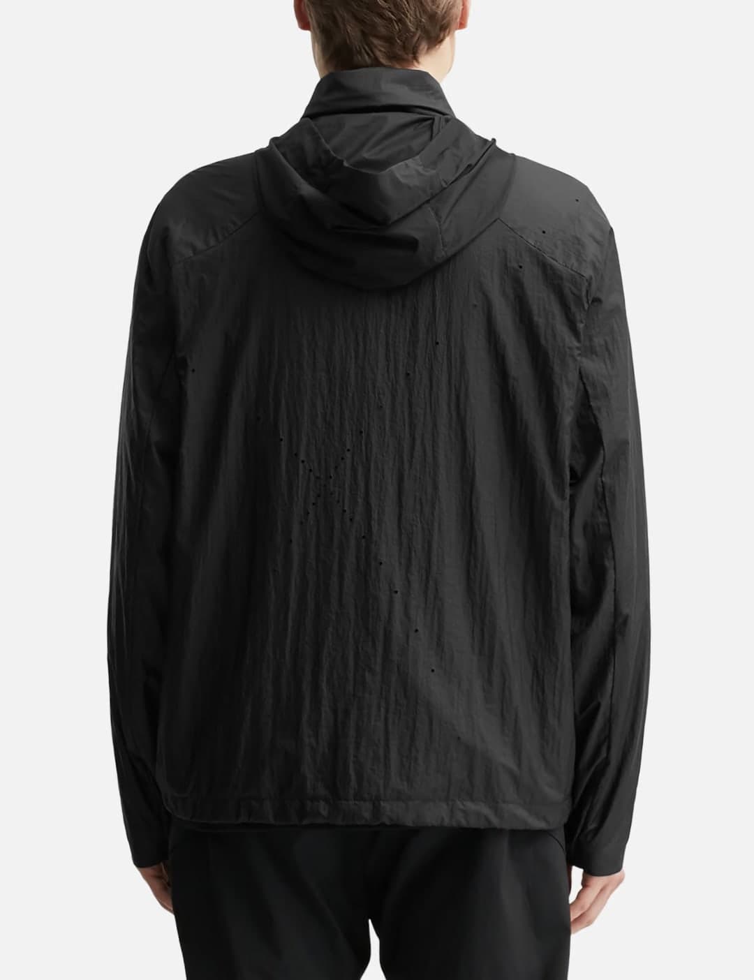 X POST ARCHIVE FACTION (PAF) Perforated Windbreaker view 9