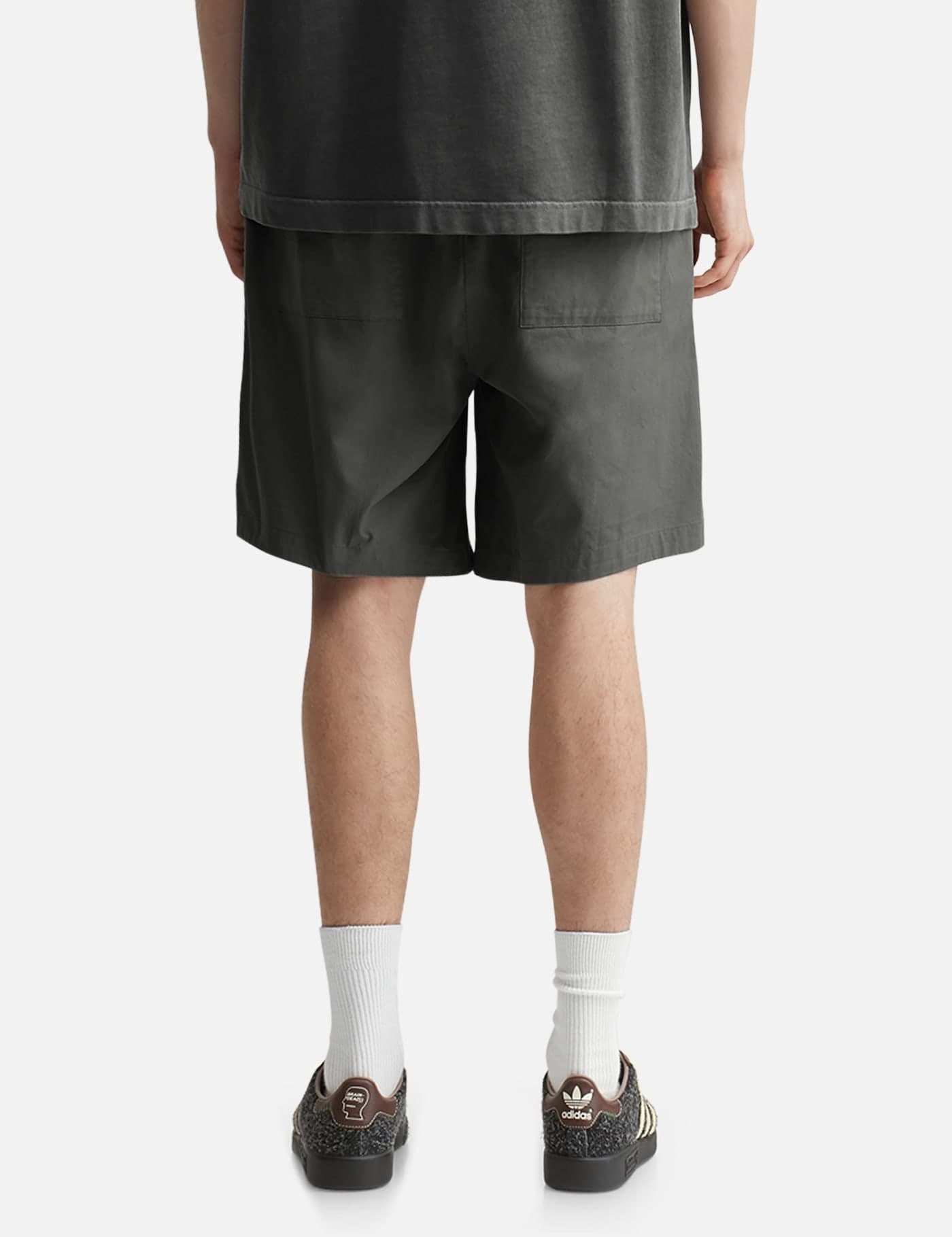 Cotton Cargo Shorts view 4
