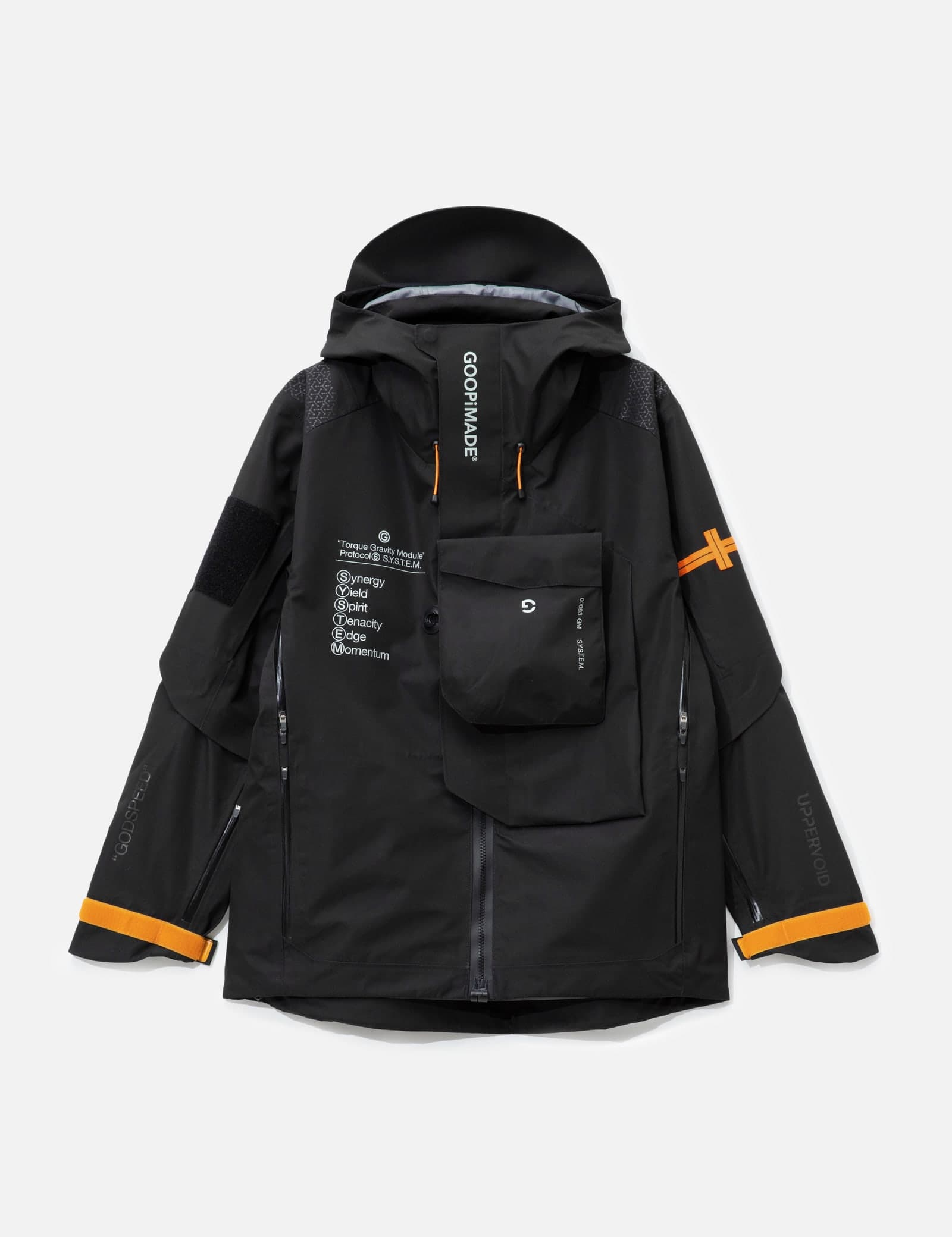 X UPPERVOID® 「GOOPiMADE - 極」 C++2.1” Mechanical Tech Parka