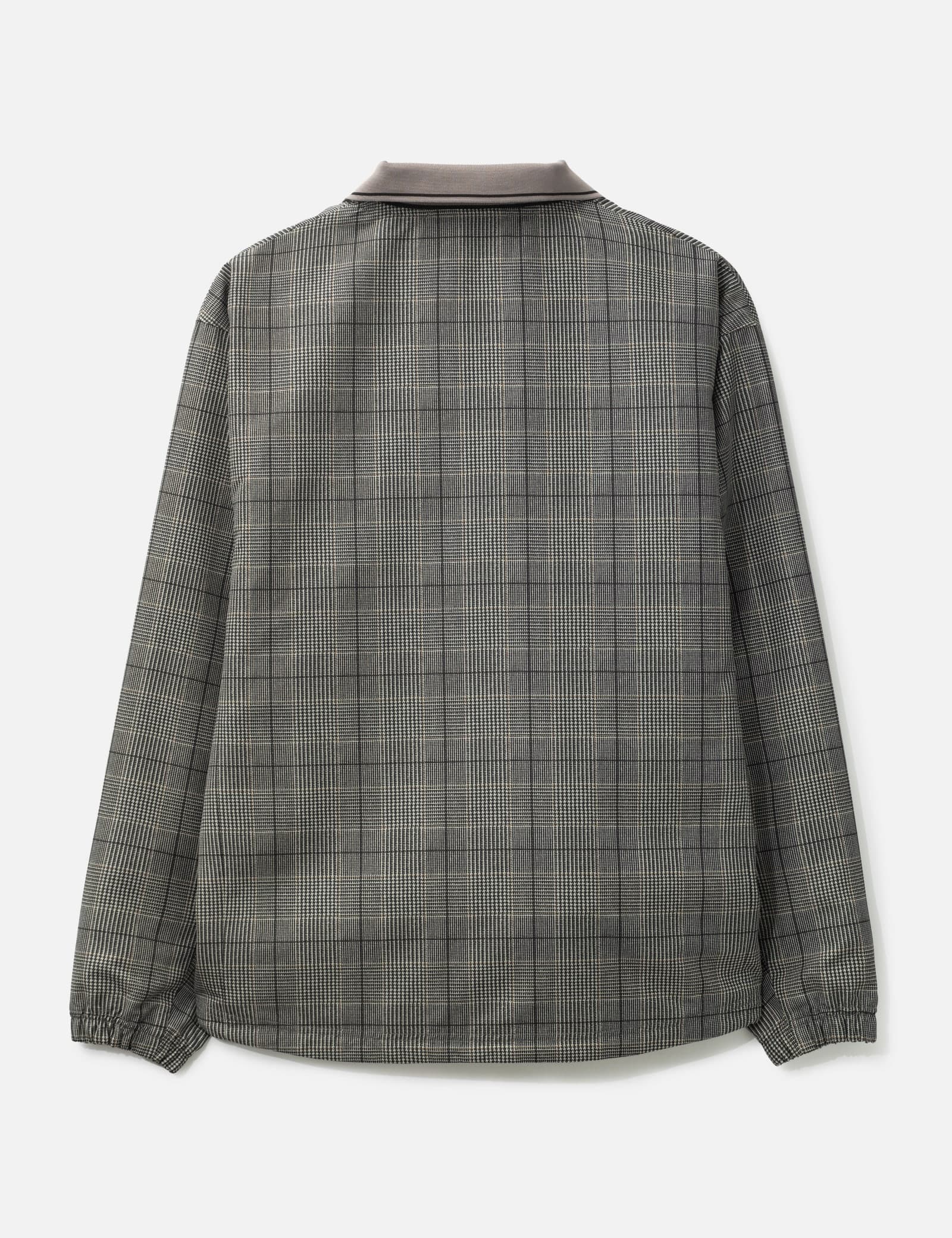 Plaid Practice Polo Collar Piste view 2