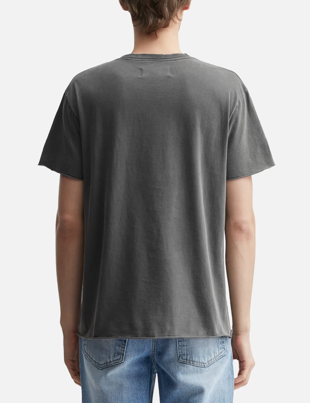 Garment Dyed Raw Edge T-Shirt view 2