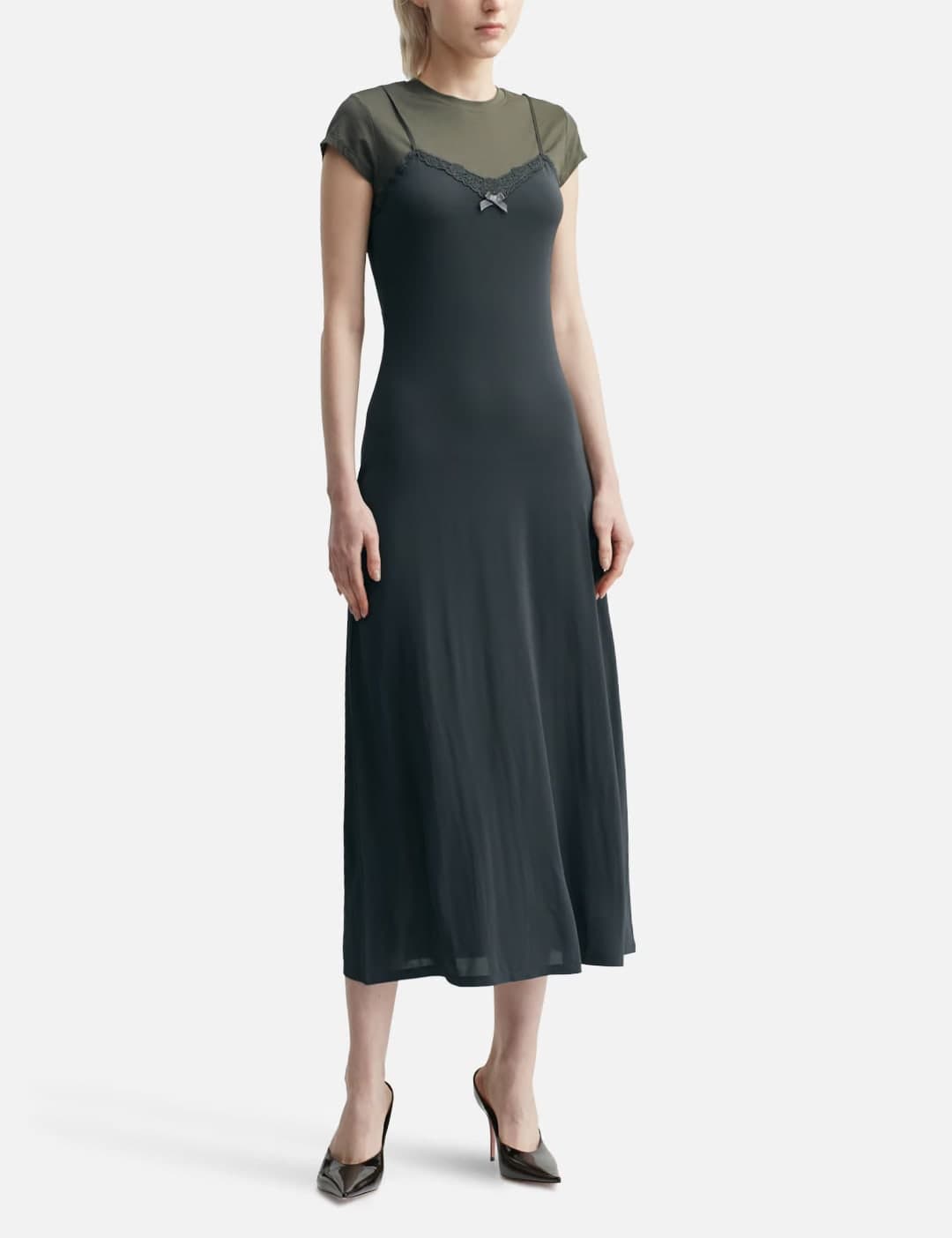 Layered Jersey Dress view 3