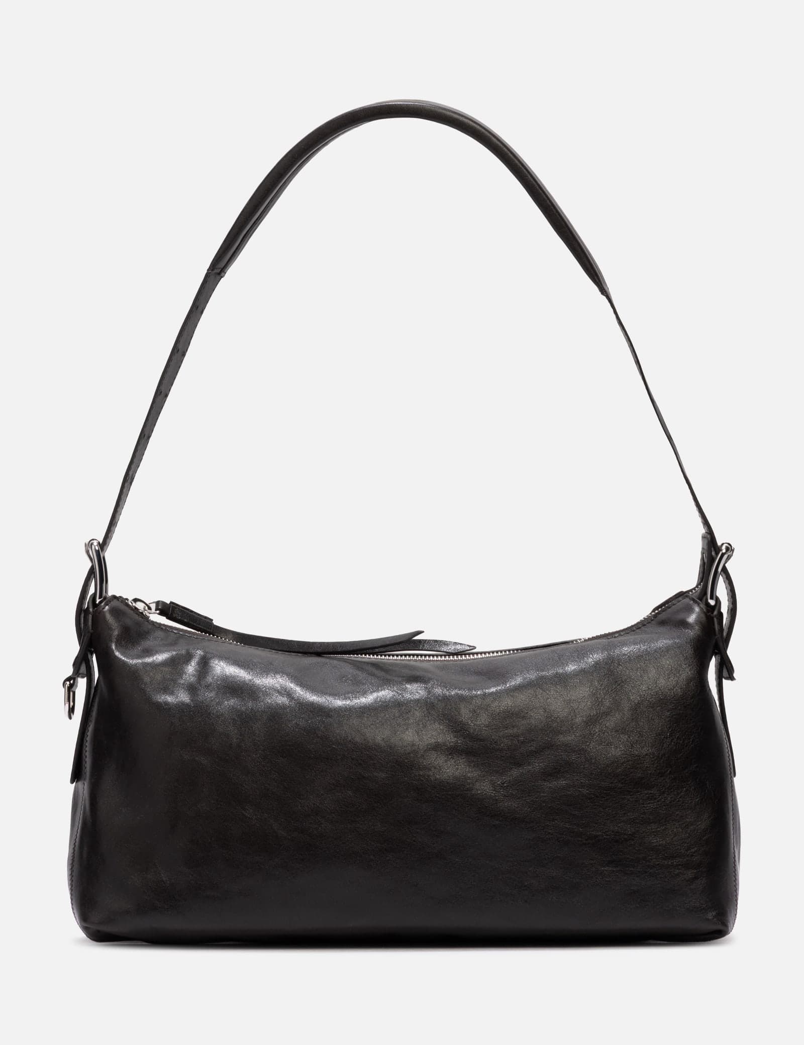Belted Baguette Bag