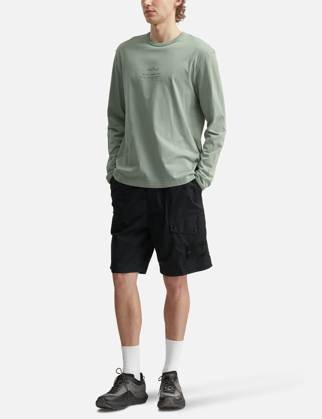 All-Weather Cotton Canvas S.I. Ghost Cargo Shorts view 5