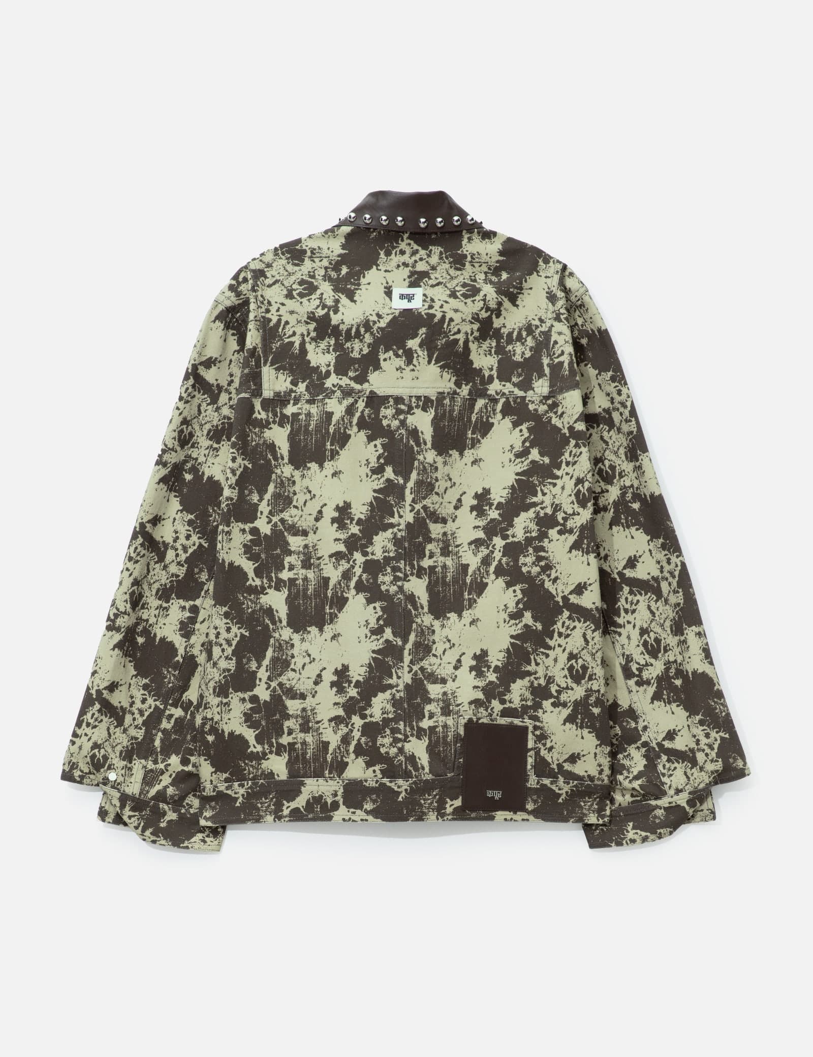 Distressed Effect Mix Media Jacket view 2