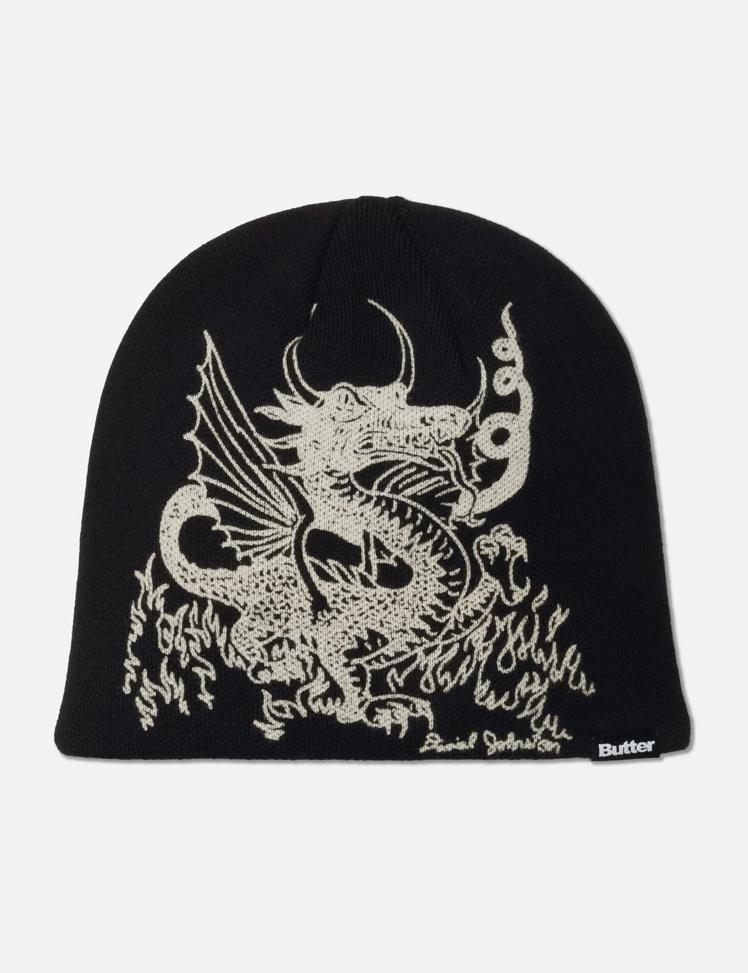 X Daniel Johnston Dragon Skully Beanie view 1