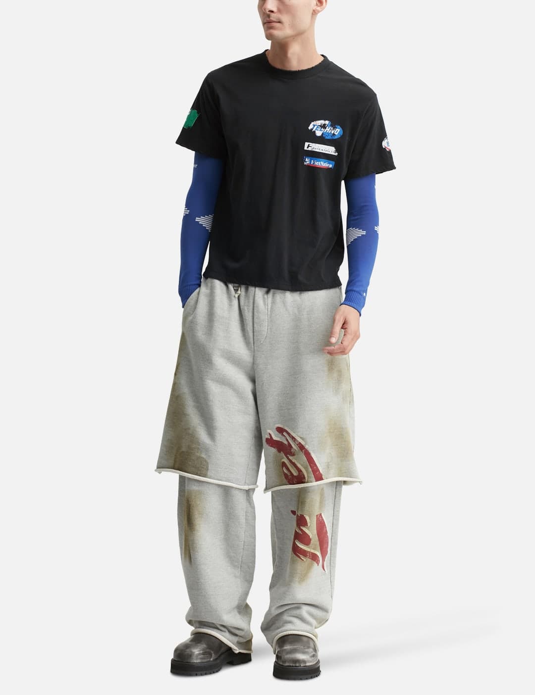 F.C. Knitted Sleeve T-Shirt view 5