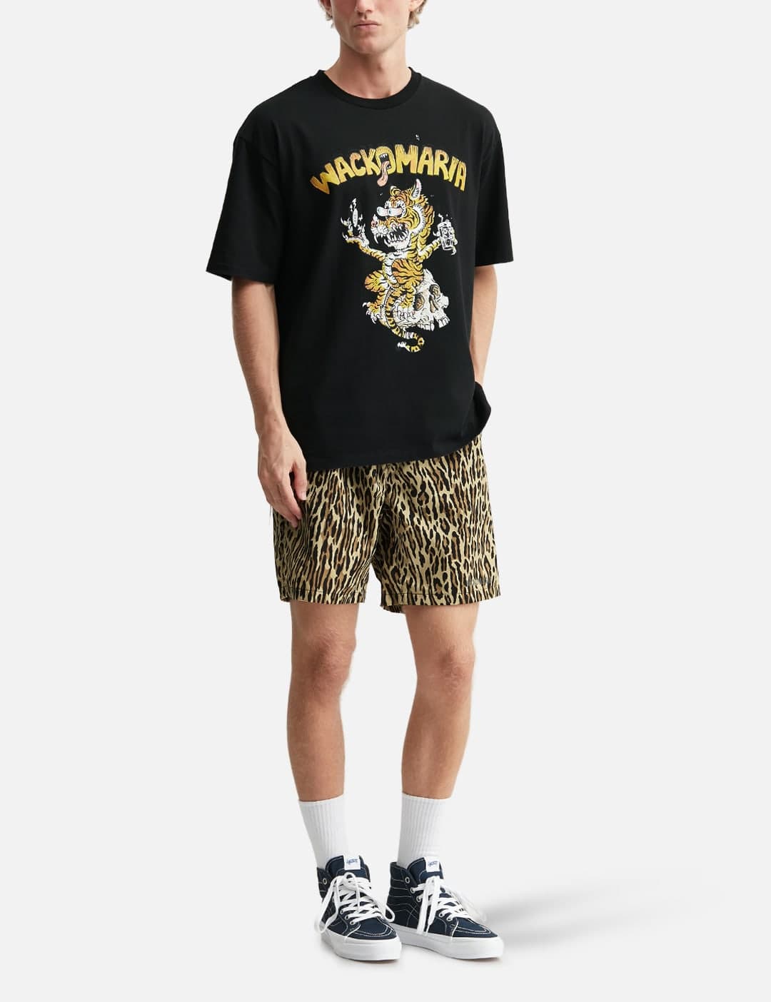 Tim Lehi / Washed Heavy Weight Crewneck T-Shirt view 3