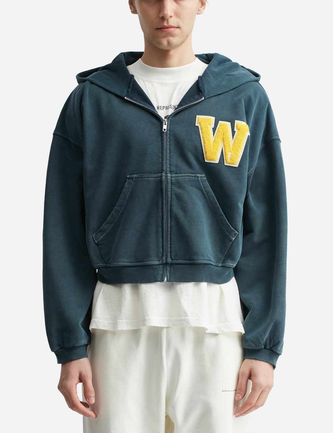 Varsity Zip Up Hoodie view 3