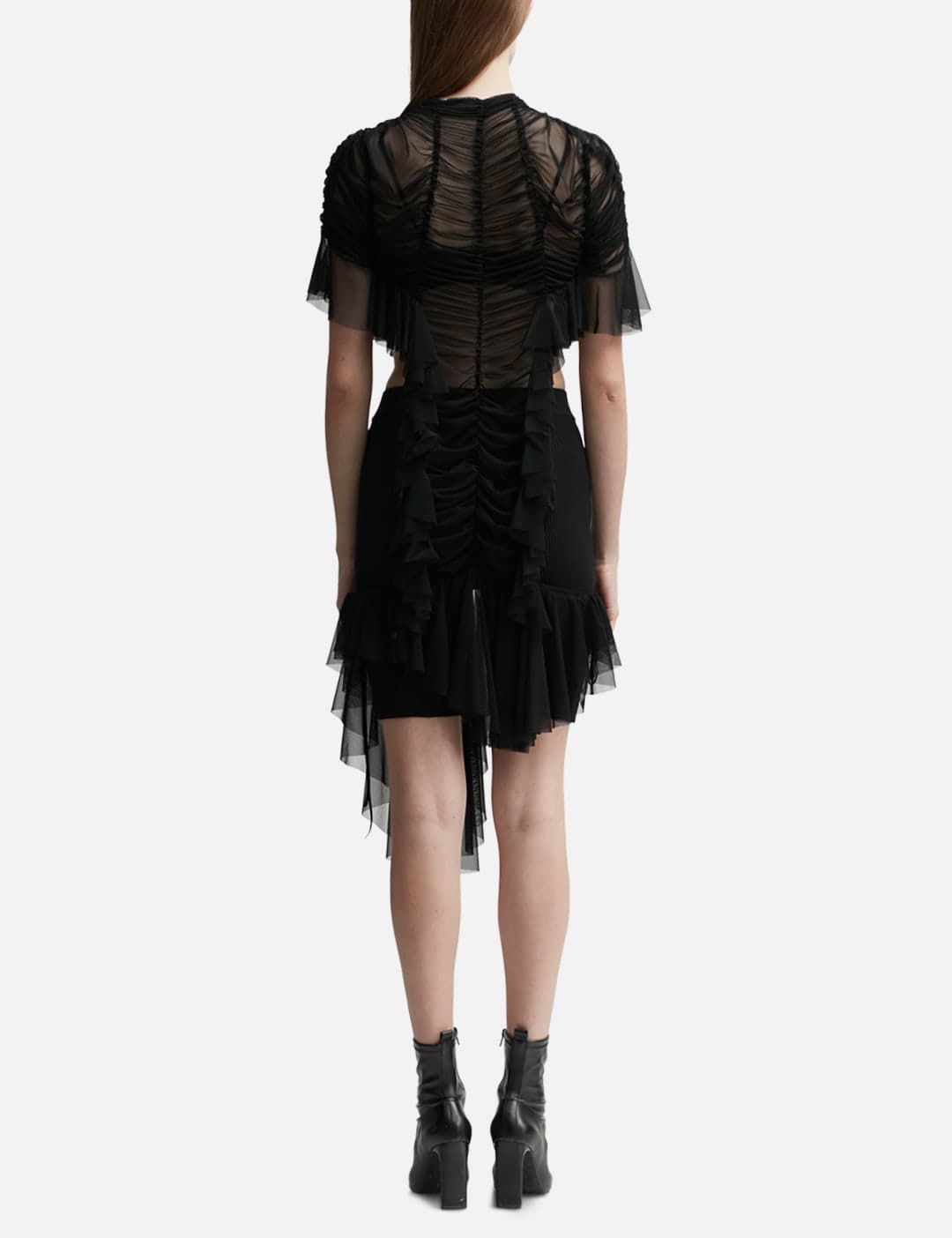 Ruched Low Waist Dress view 2