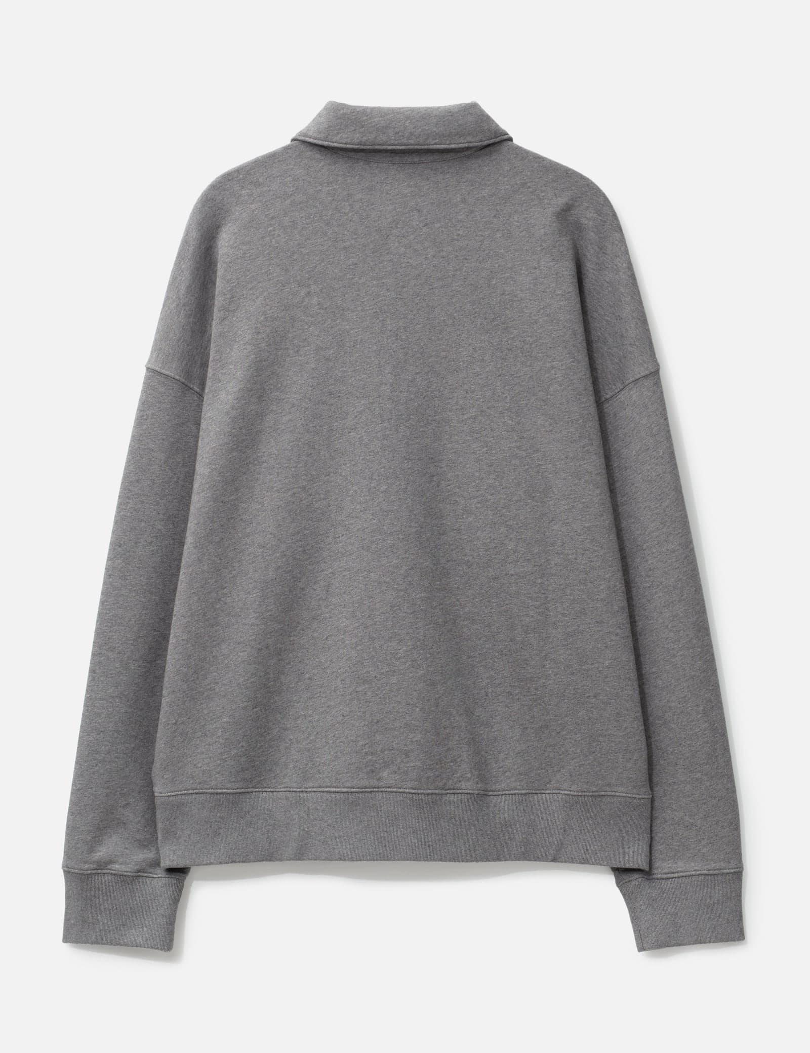 Stamp Oversize Polo Sweashirt view 2