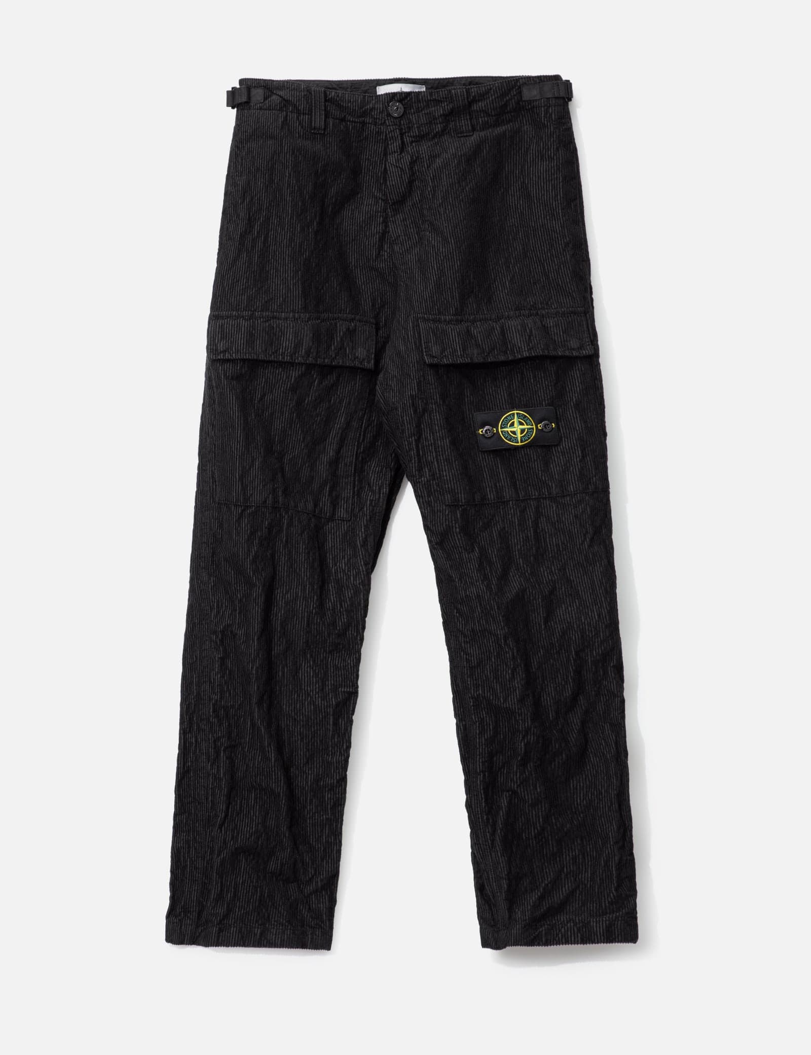 Wrinkled Corduroy 500-TC Cargo Trousers view 1