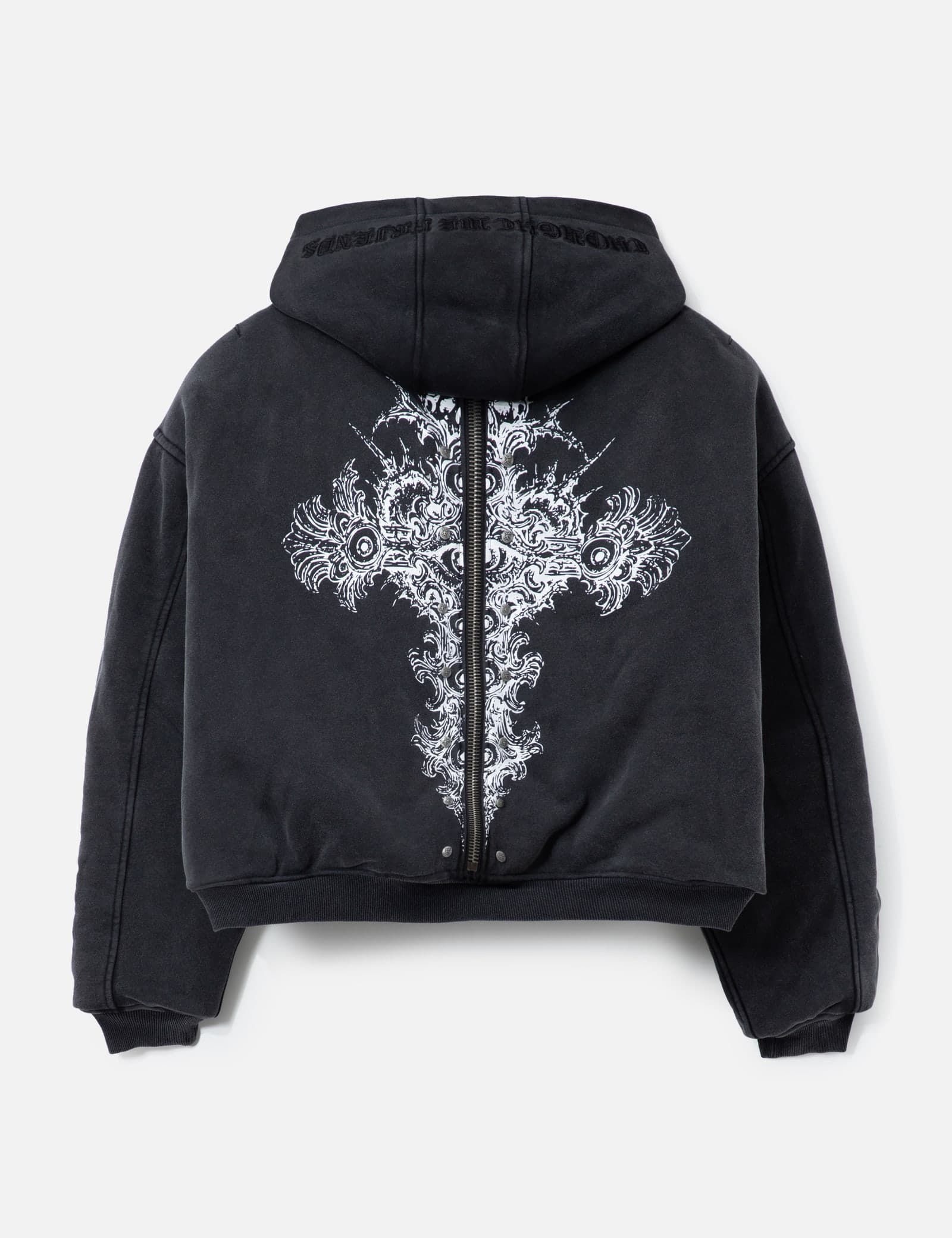 "Casey" Printed Reversible Bomber Jacket view 2