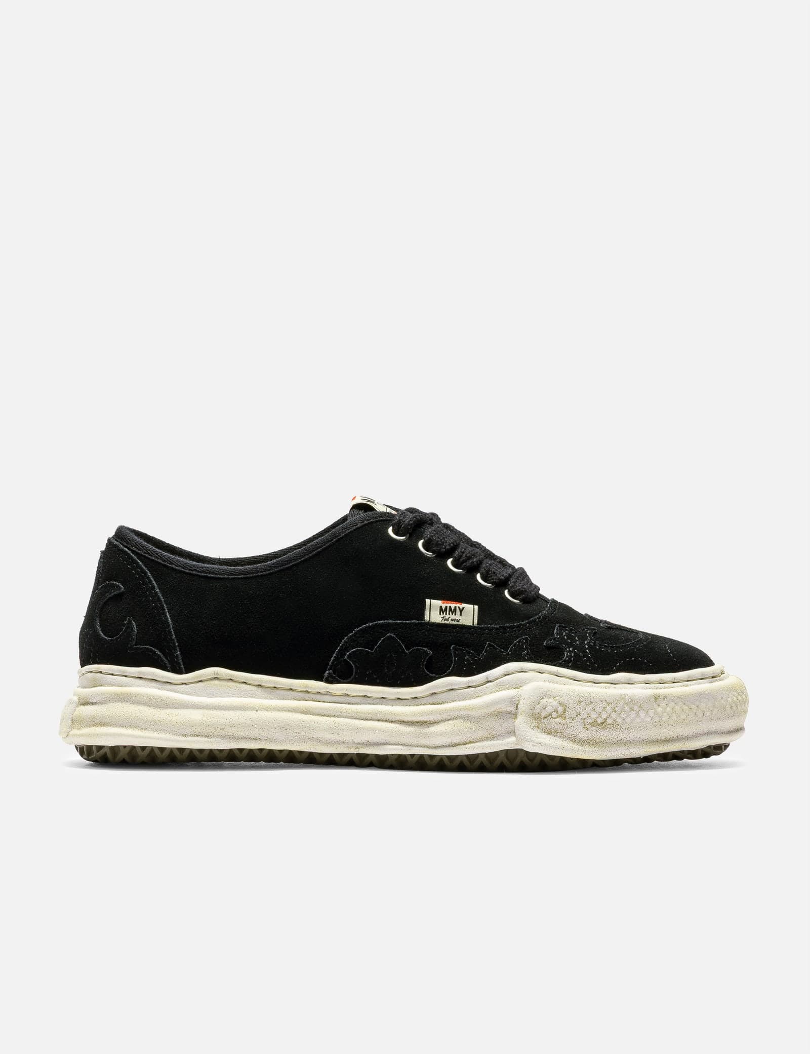 "BAKER" Original Sole Western Detail Suede Low-Top Sneaker view 1