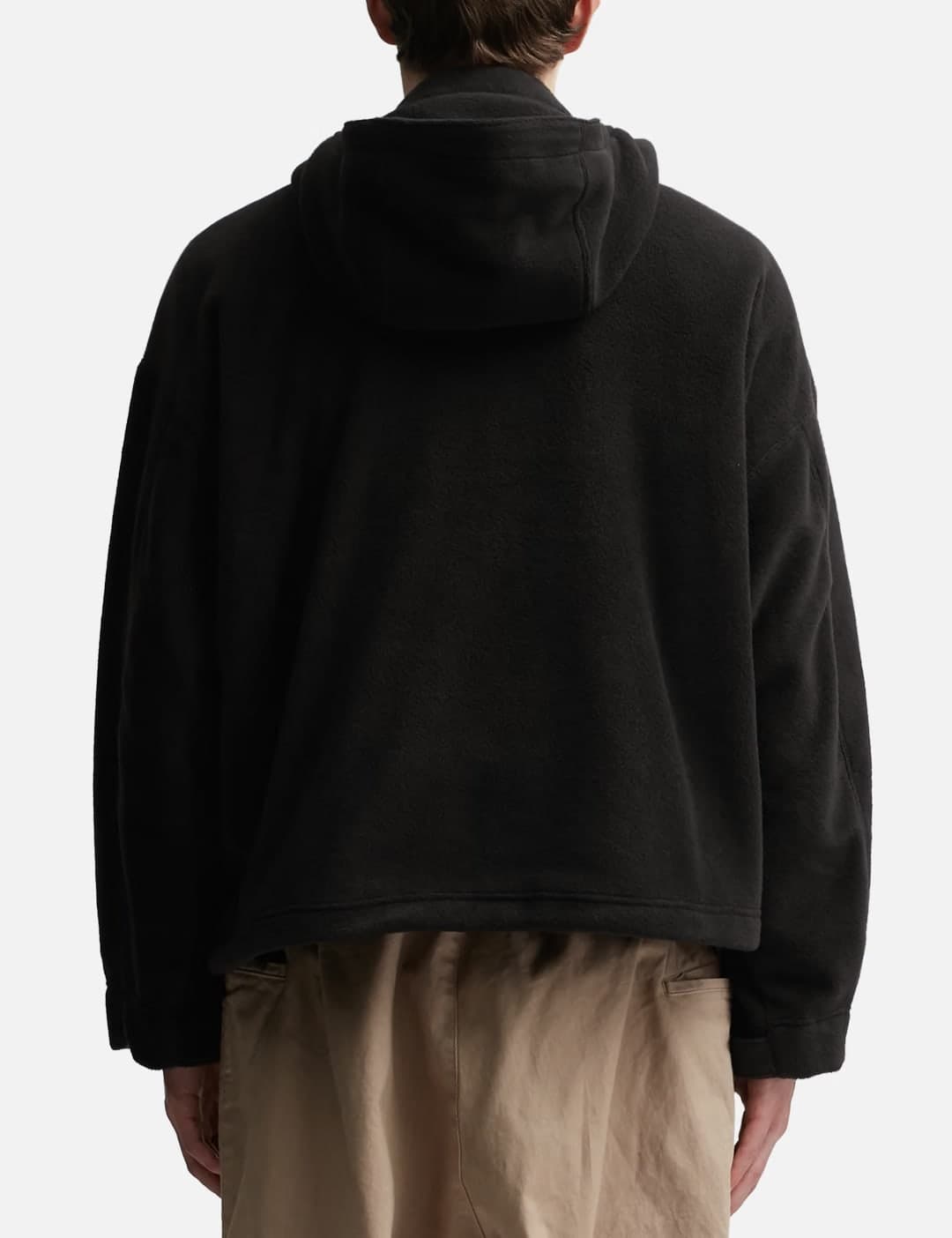 Fleece Hoodie Jacket view 4