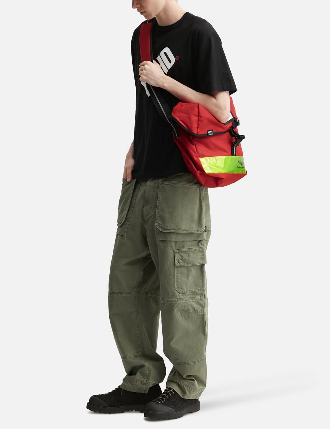 Bright Color Messenger Bag view 4