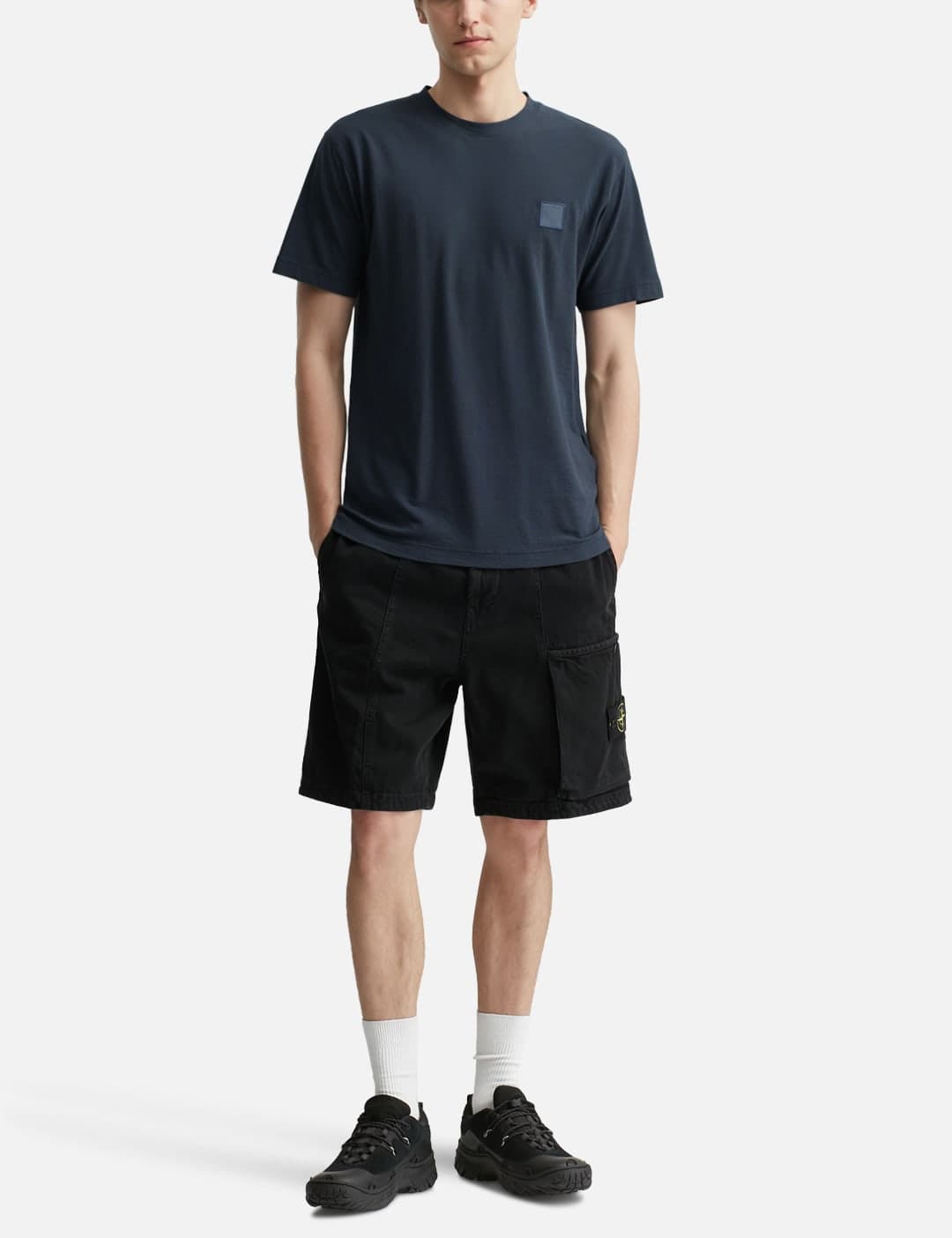 Organic Cotton Jersey Crepe Ghost T-Shirt view 5