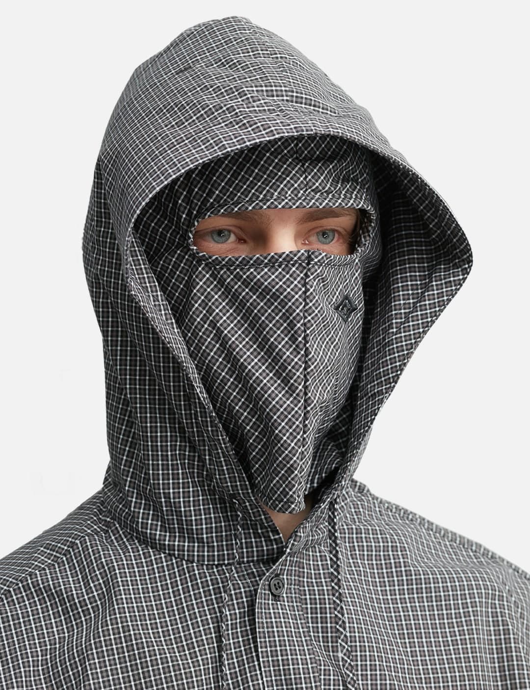 X Slam Jam Gingham Masked Shirt view 4