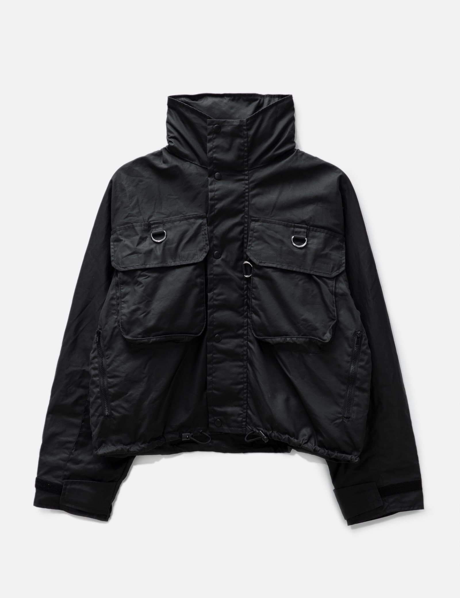Waxed Cotton Cropped Parka view 3